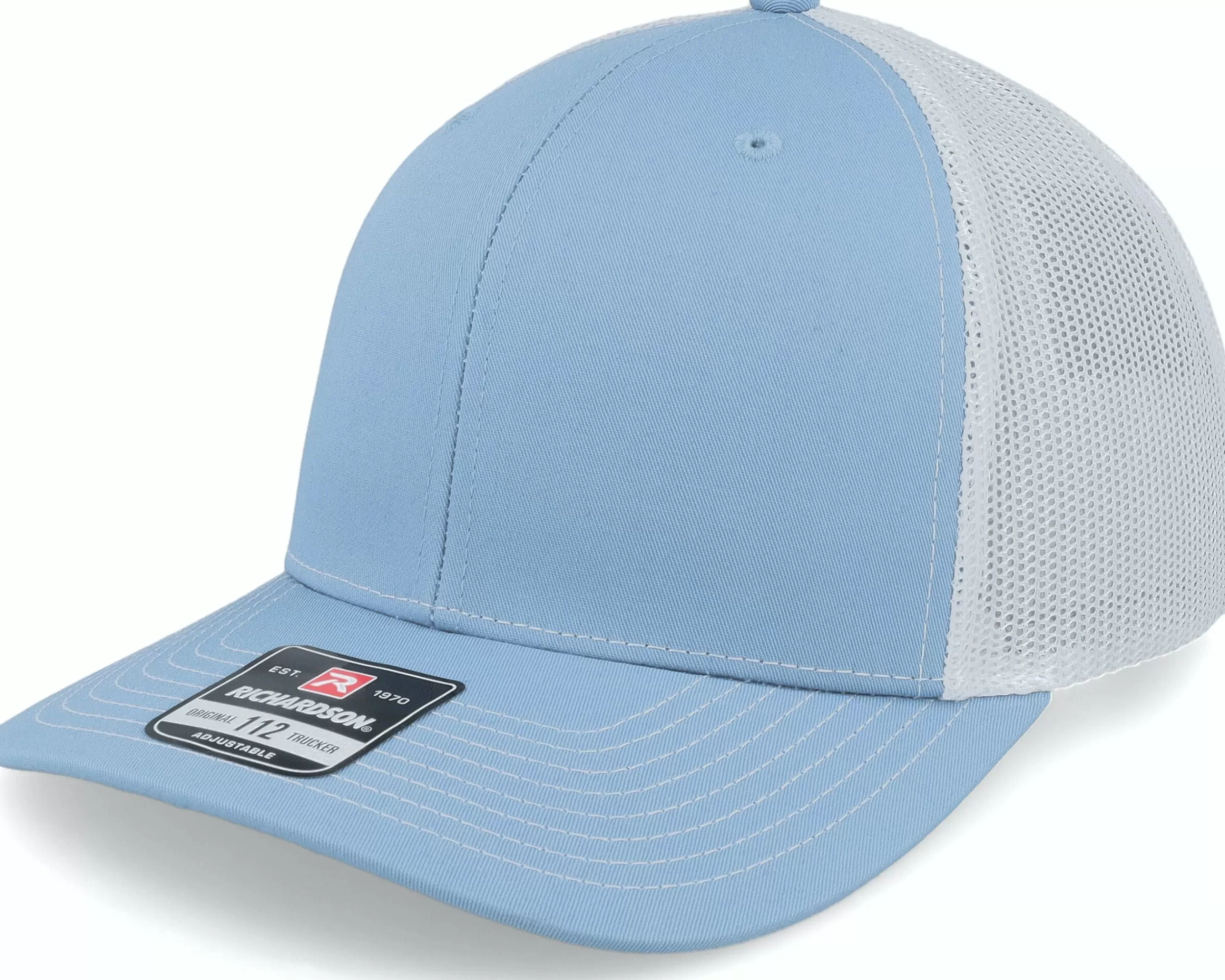 Richardson 112 Split Columbia Blue/White Trucker - -Unisex Trucker