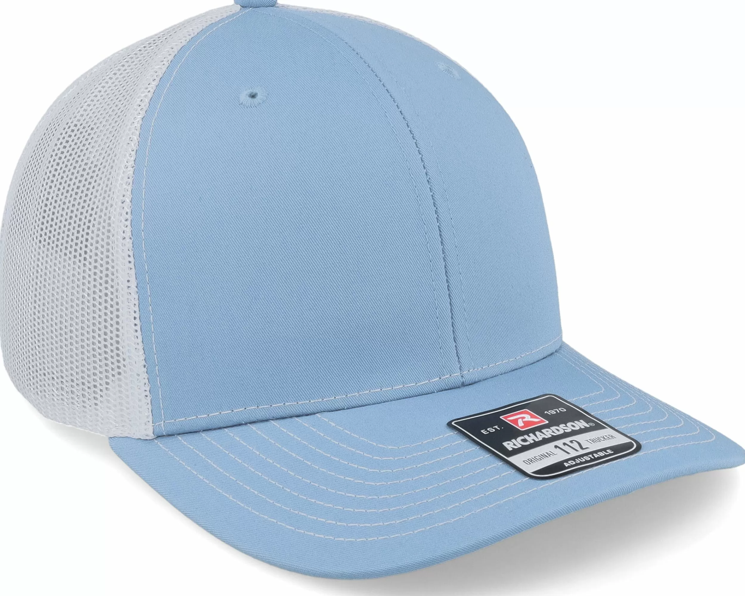 Richardson 112 Split Columbia Blue/White Trucker - -Unisex Trucker