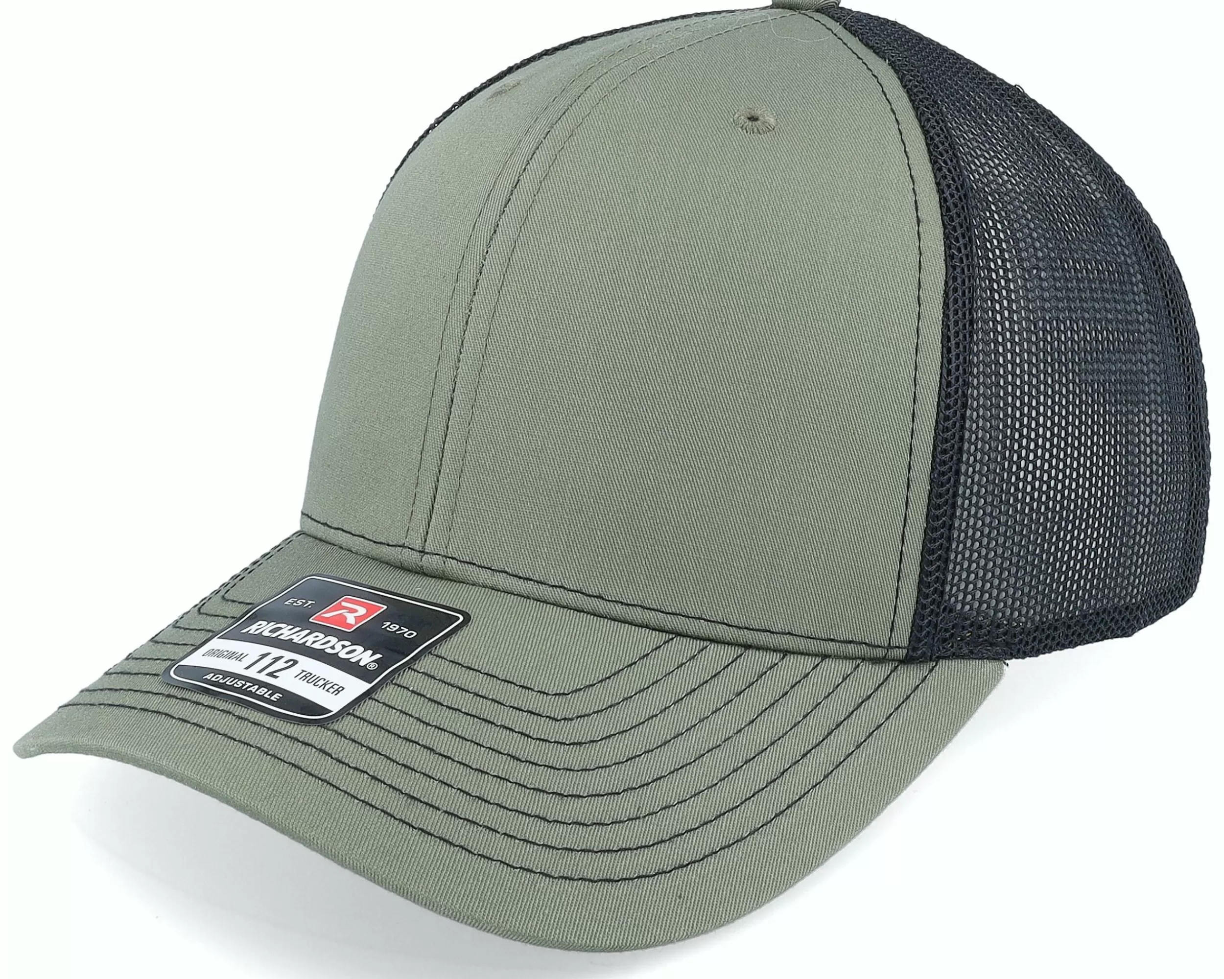 Richardson 112 Split Loden/Black Trucker - -Unisex Trucker