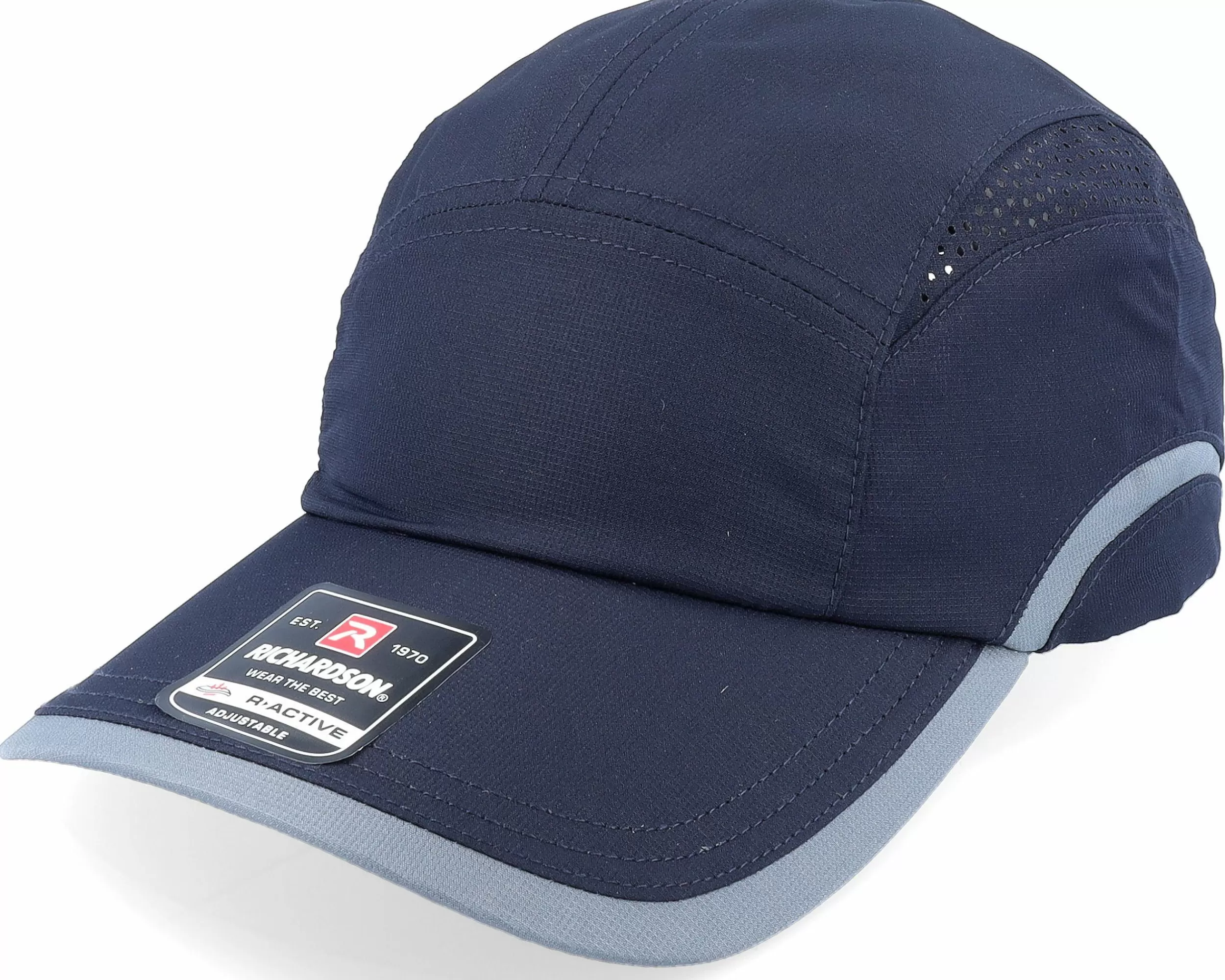 Richardson 158 Navy/Charcoal 5-Panel - -Unisex 5-Panel