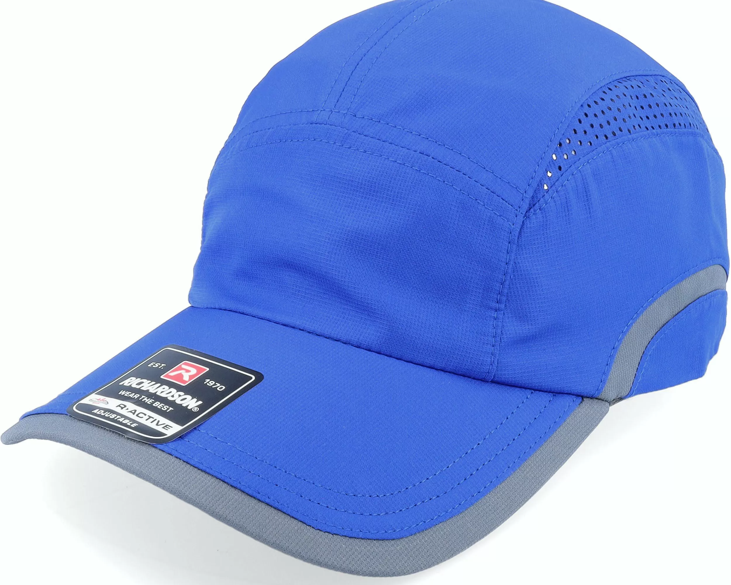 Richardson 158 Royal/Charcoal 5-Panel - -Unisex 5-Panel