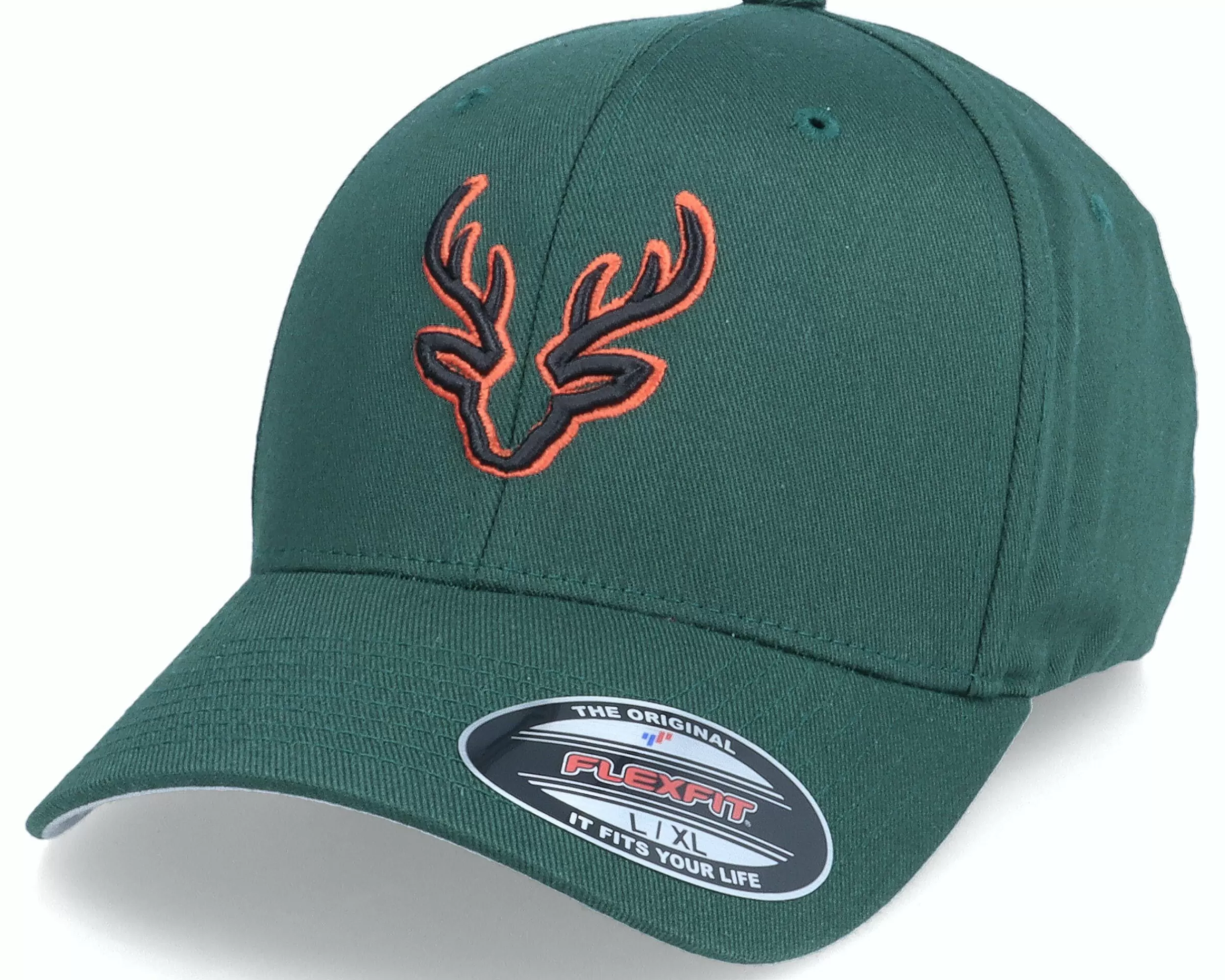 Hunter 3D Deer Spruce Flexfit - -Unisex Flexfit