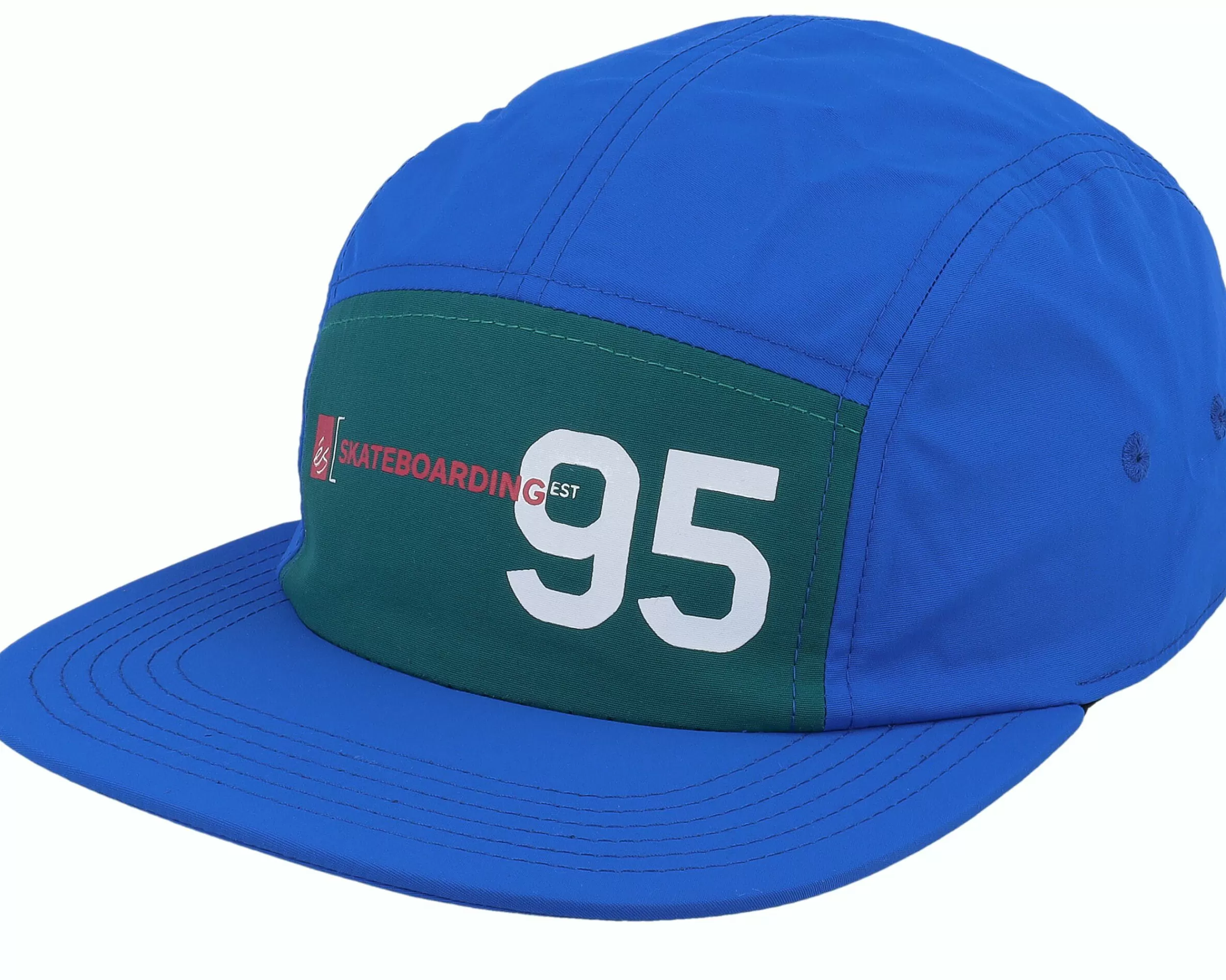 éS 95 Camper Hat Blue/Green 5-Panel - Es-Unisex 5-Panel