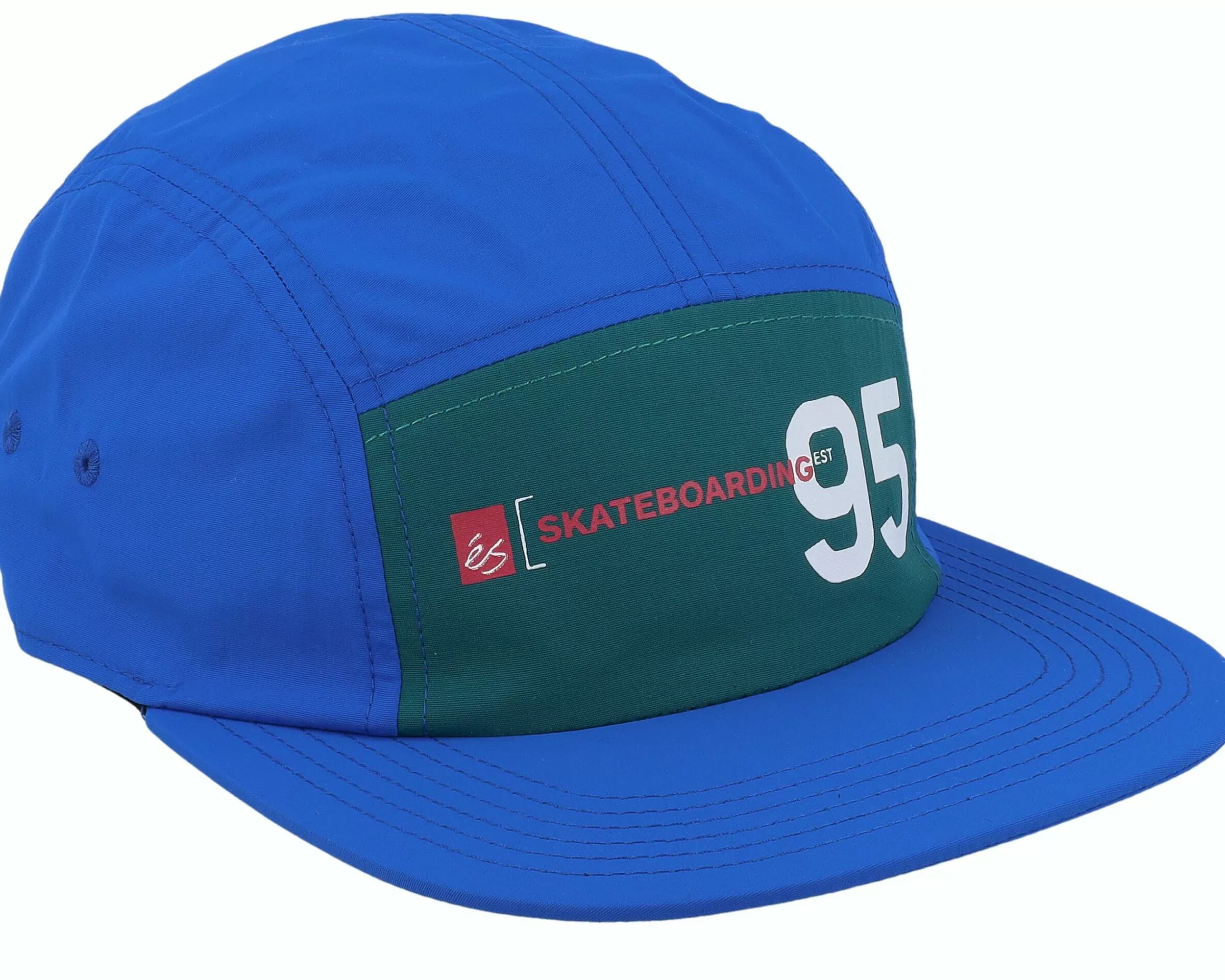 éS 95 Camper Hat Blue/Green 5-Panel - Es-Unisex 5-Panel