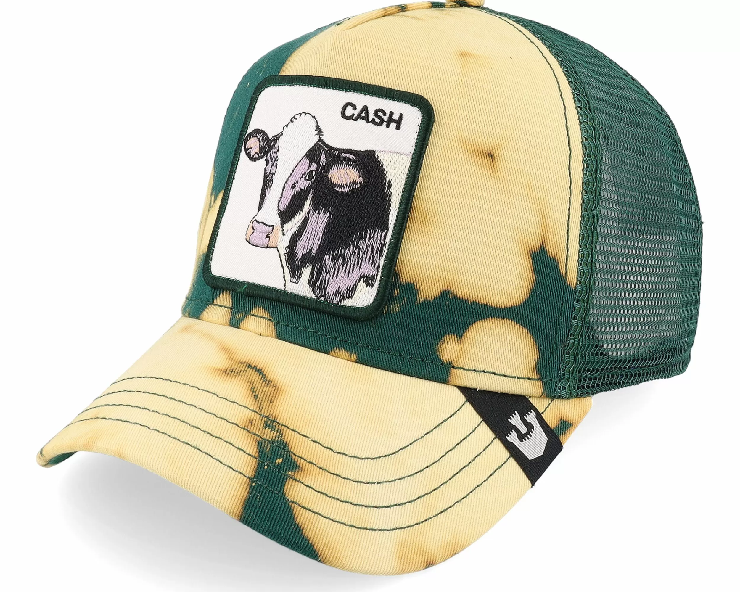 Goorin Bros. Acid Cow Tie Dye Grey Trucker - -Unisex Trucker