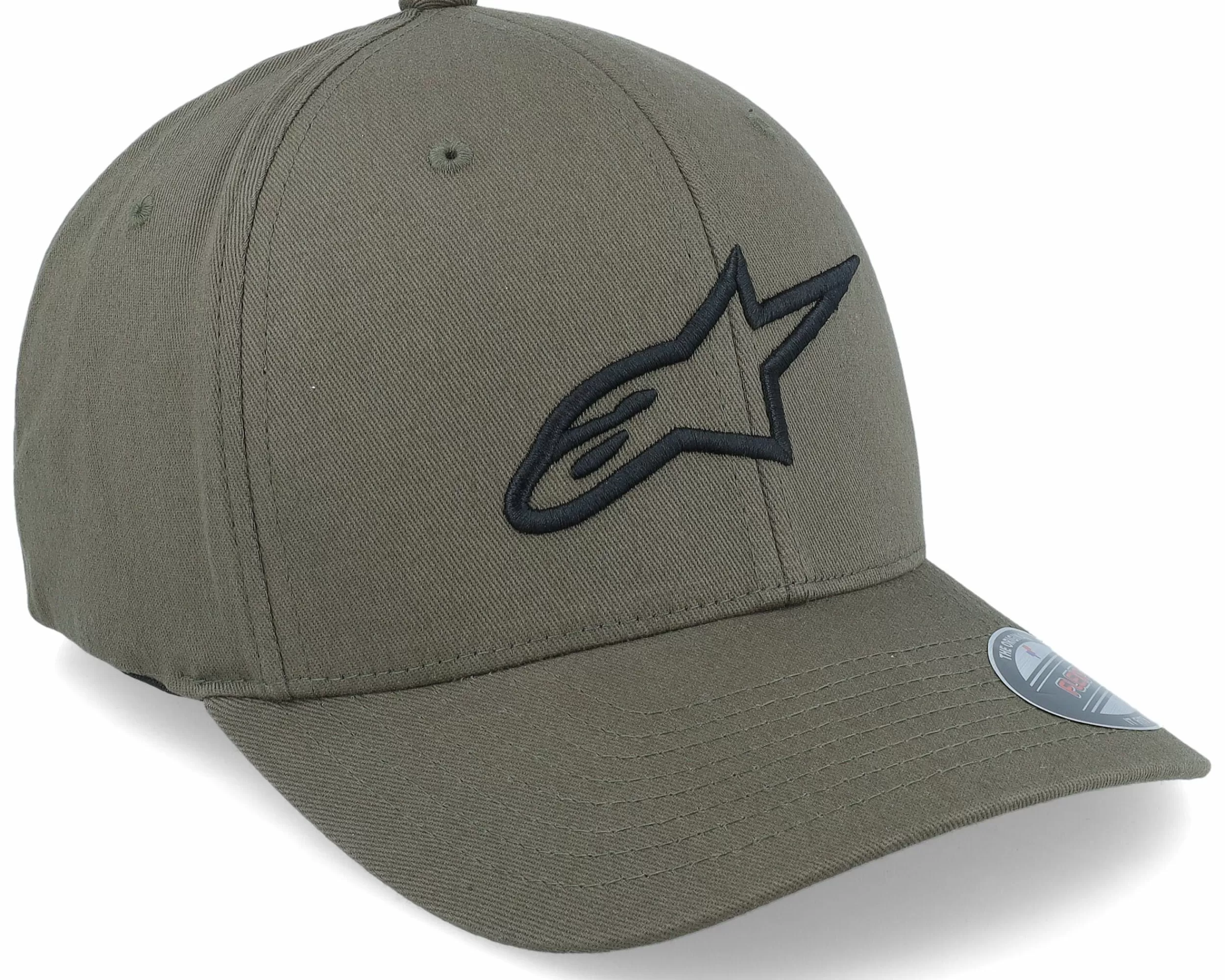 Alpinestars Ageless Curve Military Green/Black Flexfit - -Unisex Flexfit