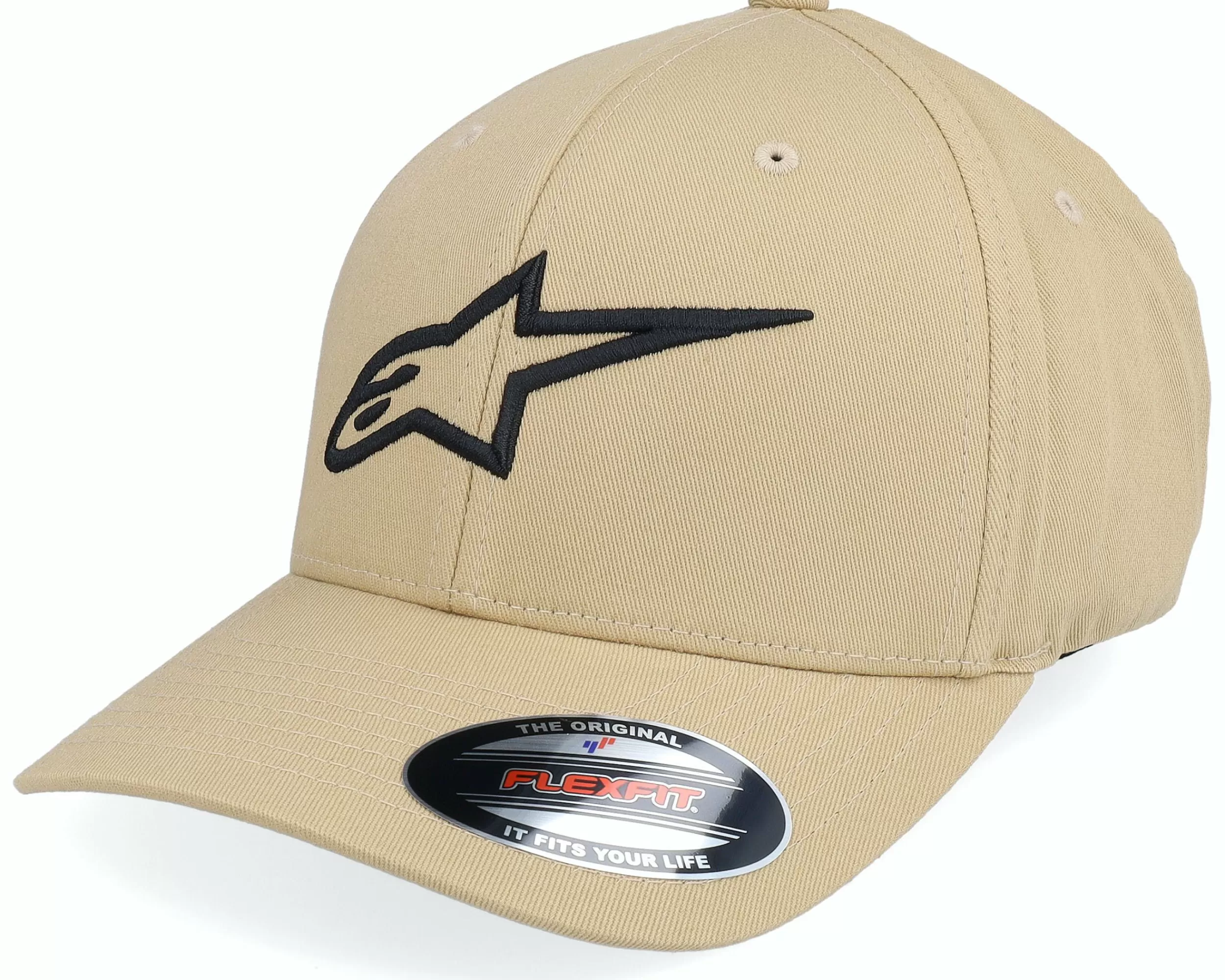 Alpinestars Ageless Curve Sand/Black Flexfit - -Unisex Flexfit