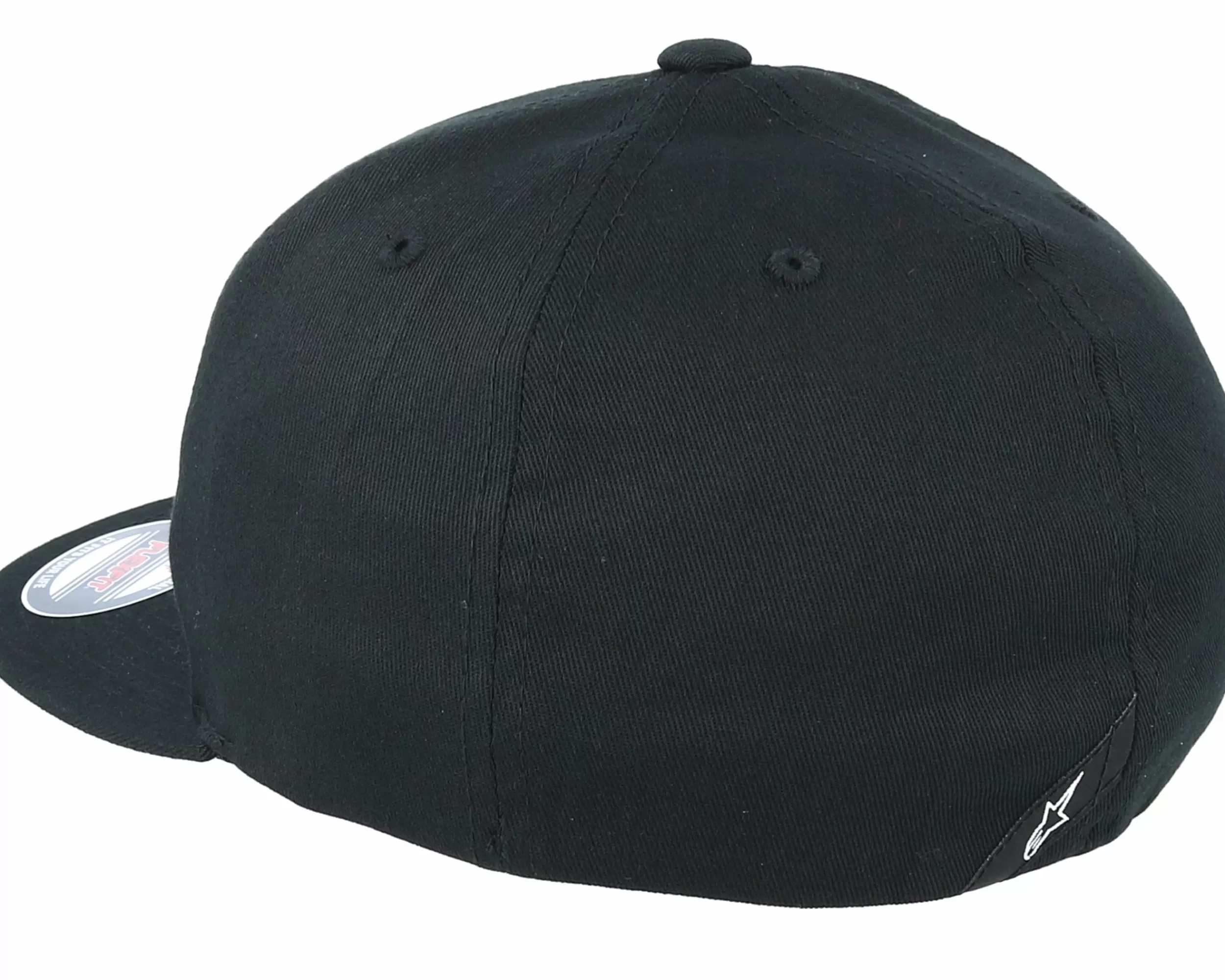 Alpinestars Ageless Flatbill 1 Black/White Fitted - -Unisex Fitted