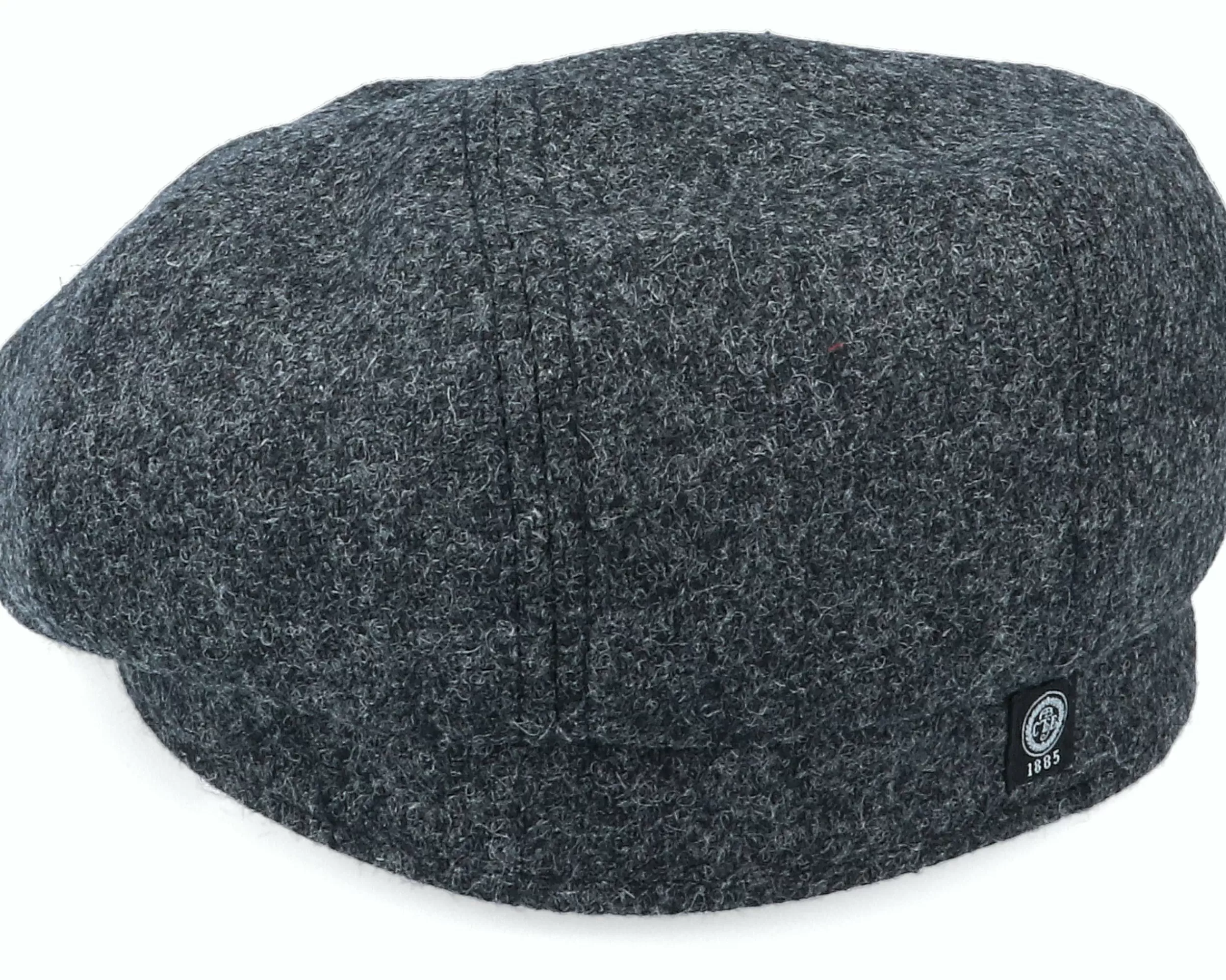 CTH Ericson Alan Moon Shetland Graphite Flat Cap - -Unisex Flat Caps