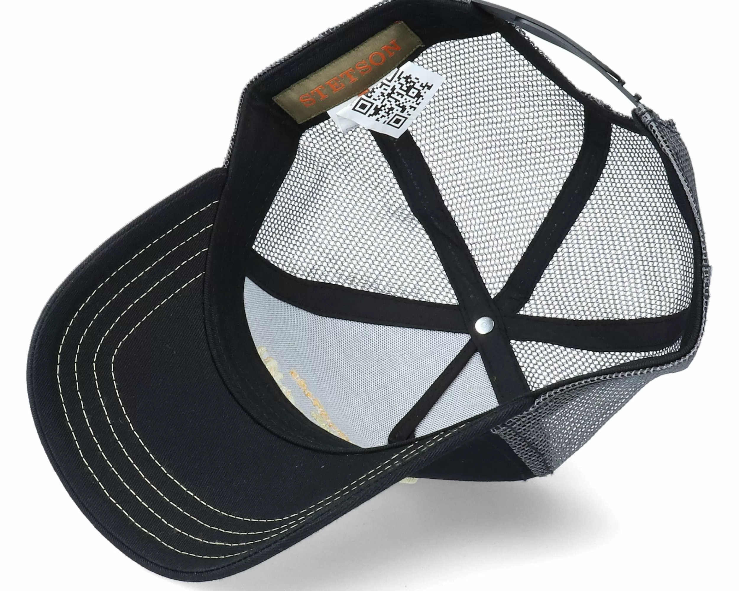 Stetson American Heritage Classic Black Trucker - -Unisex Trucker