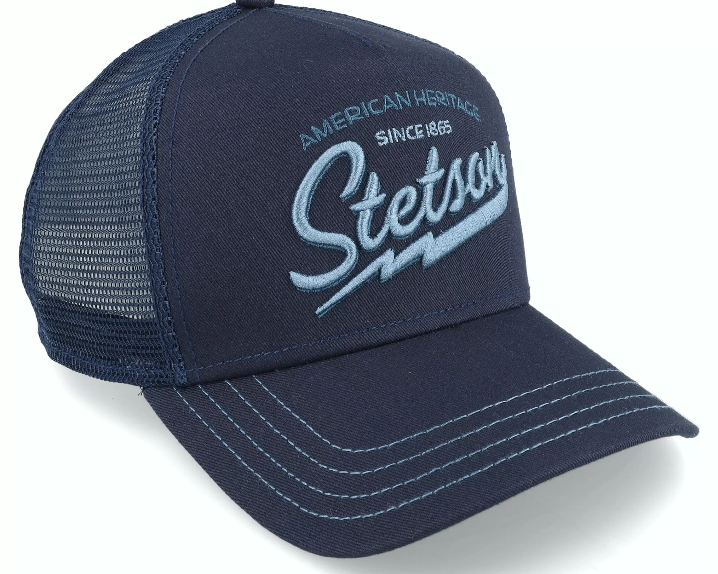 Stetson American Heritage Classic Navy Trucker - -Unisex Trucker