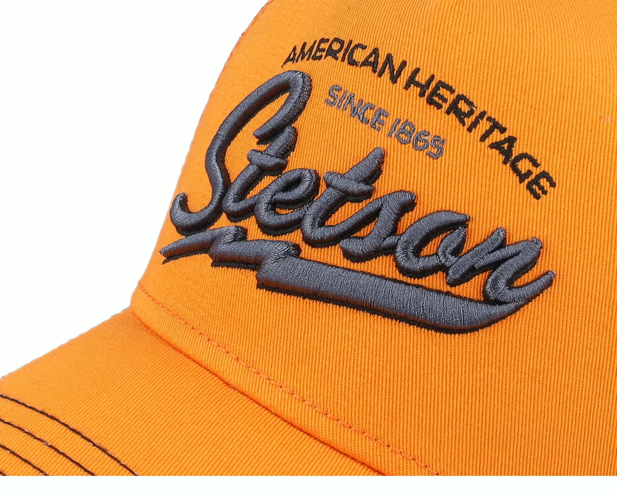 Stetson American Heritage Classic Orange Trucker - -Unisex Trucker
