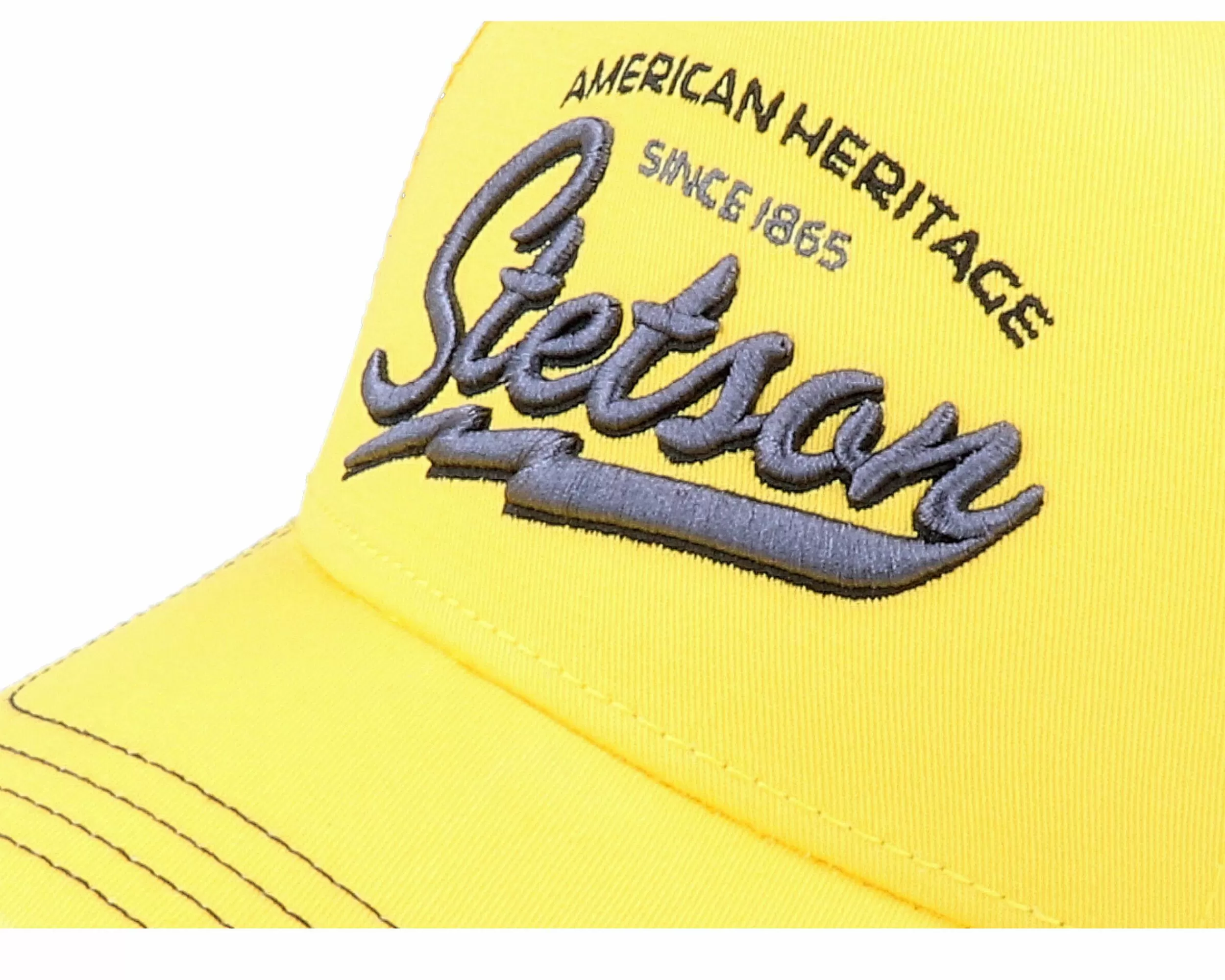Stetson American Heritage Classic Yellow Trucker - -Unisex Trucker