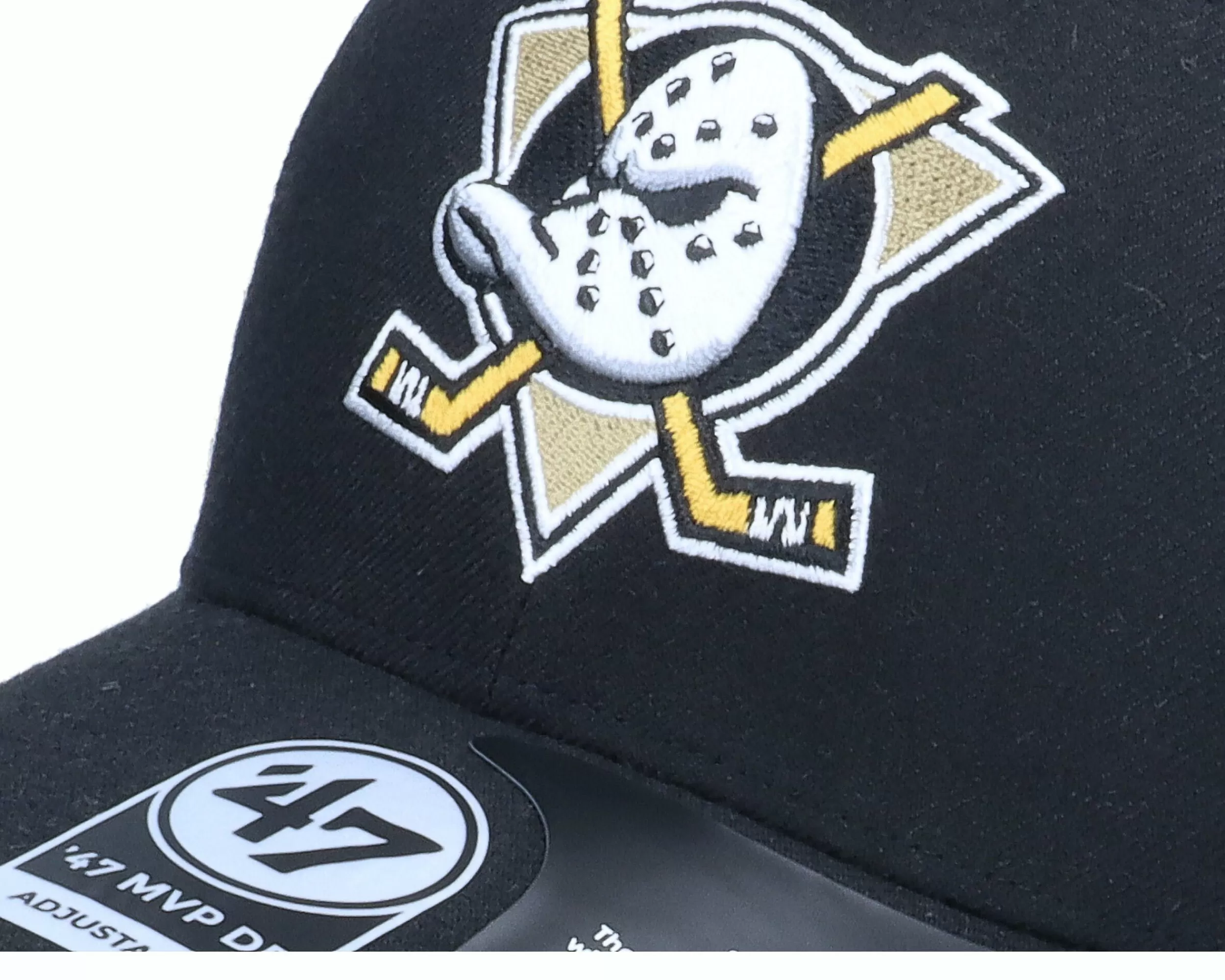 47 Brand Anaheim Ducks Cold Zone Mvp Dp Black Adjustable - -Unisex Adjustable