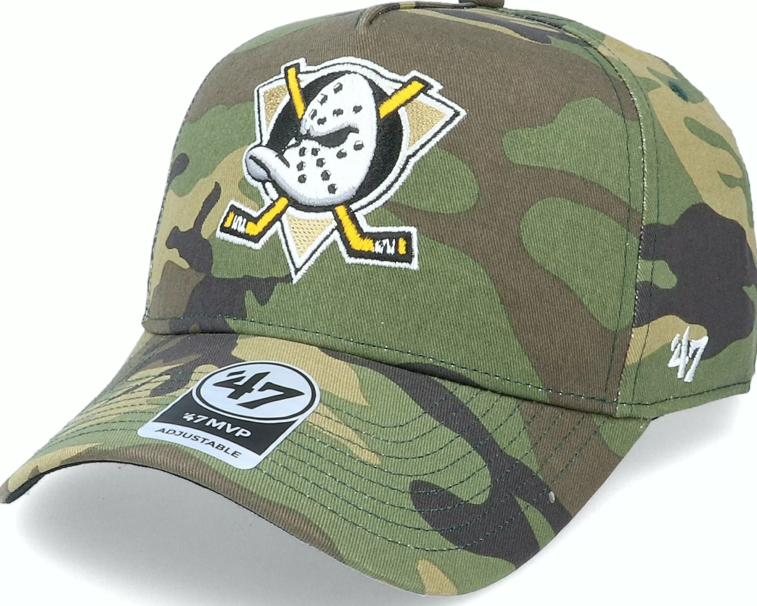 47 Brand Anaheim Ducks Grove Mvp Dt Camo Adjustable - -Unisex Adjustable