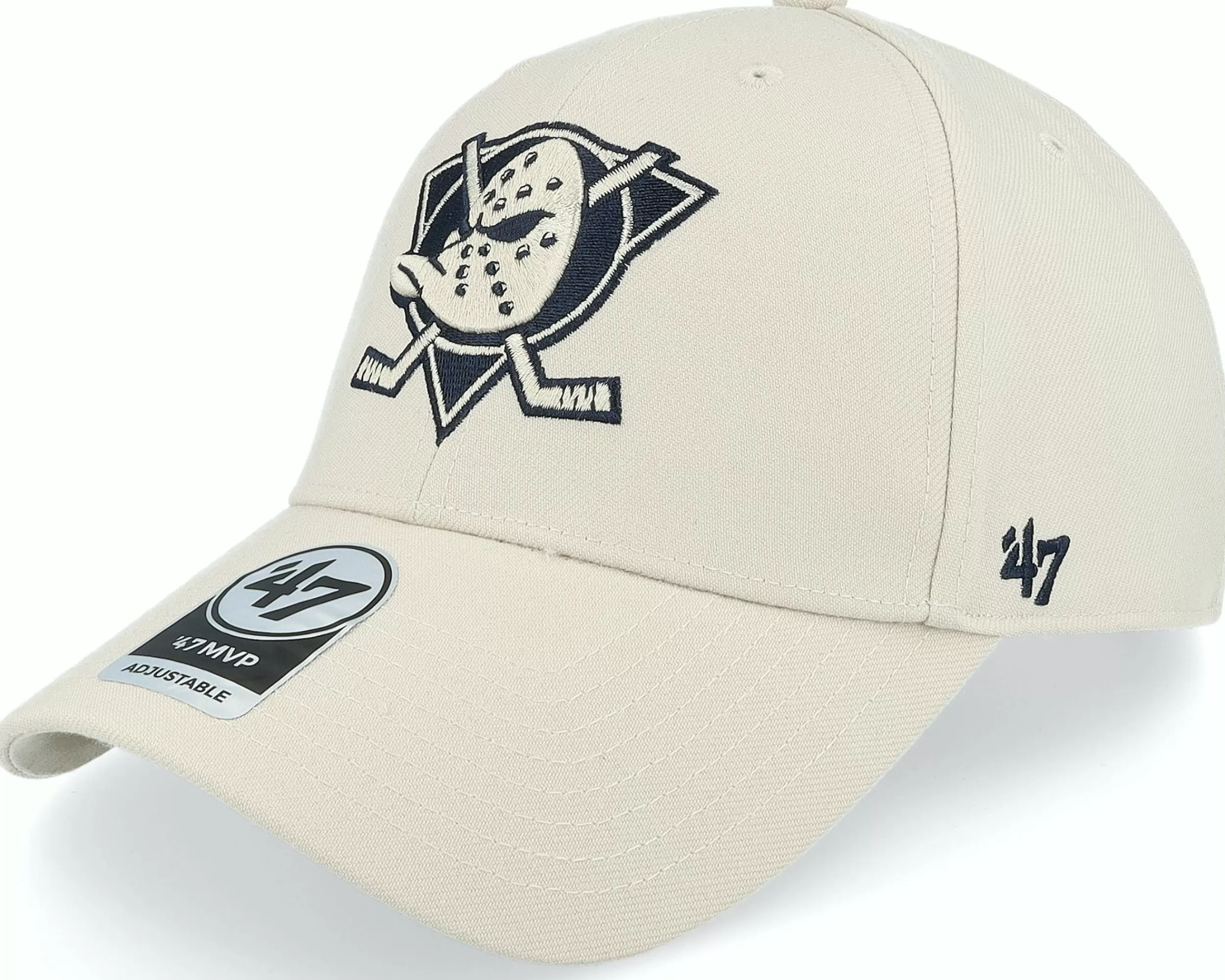 47 Brand Anaheim Ducks Nhl '47 Mvp Bone Adjustable - -Unisex Adjustable