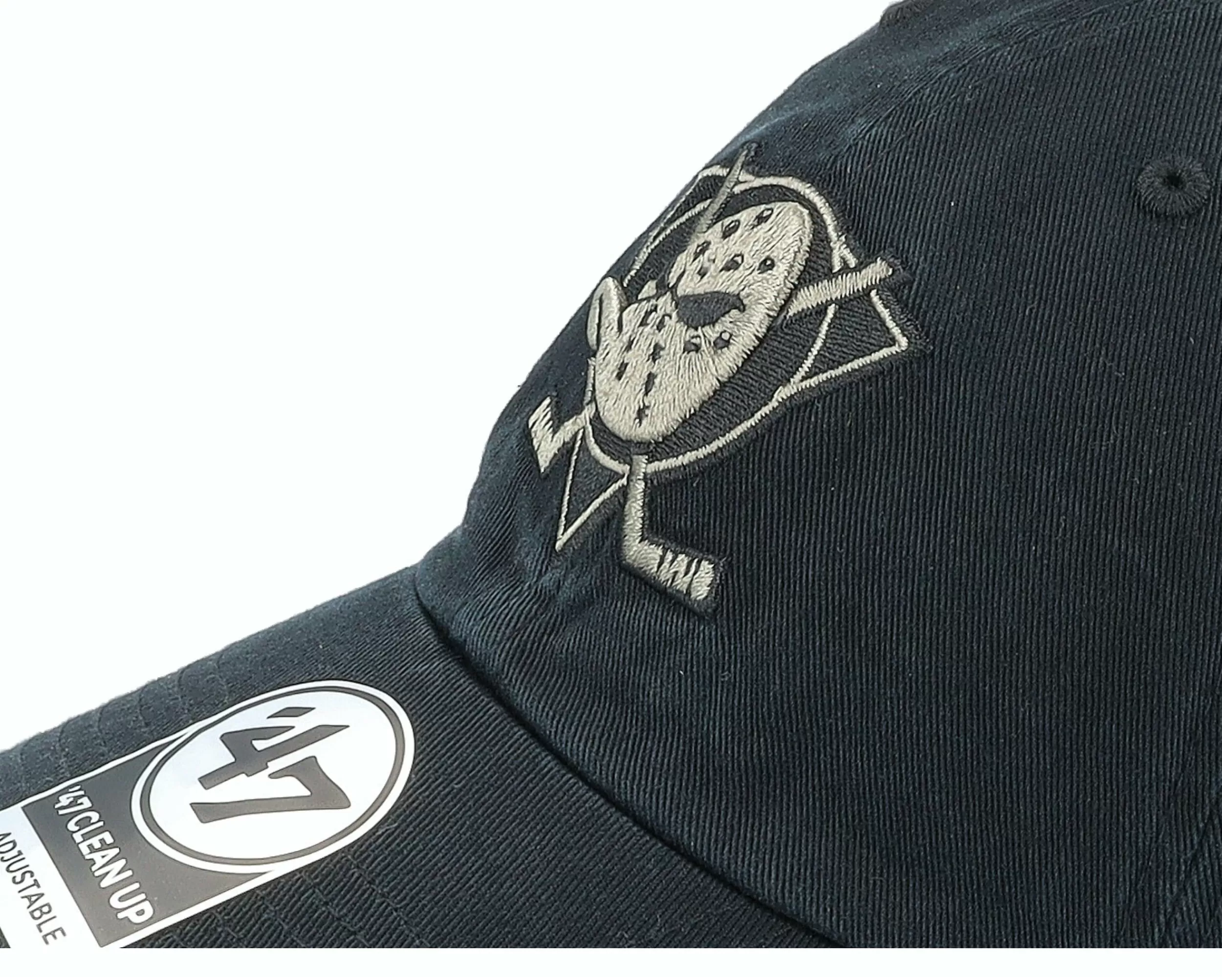 47 Brand Anaheim Ducks Nhl Ballpark Camo '47 Clean Up Black Dad Cap - -Unisex Dad Cap