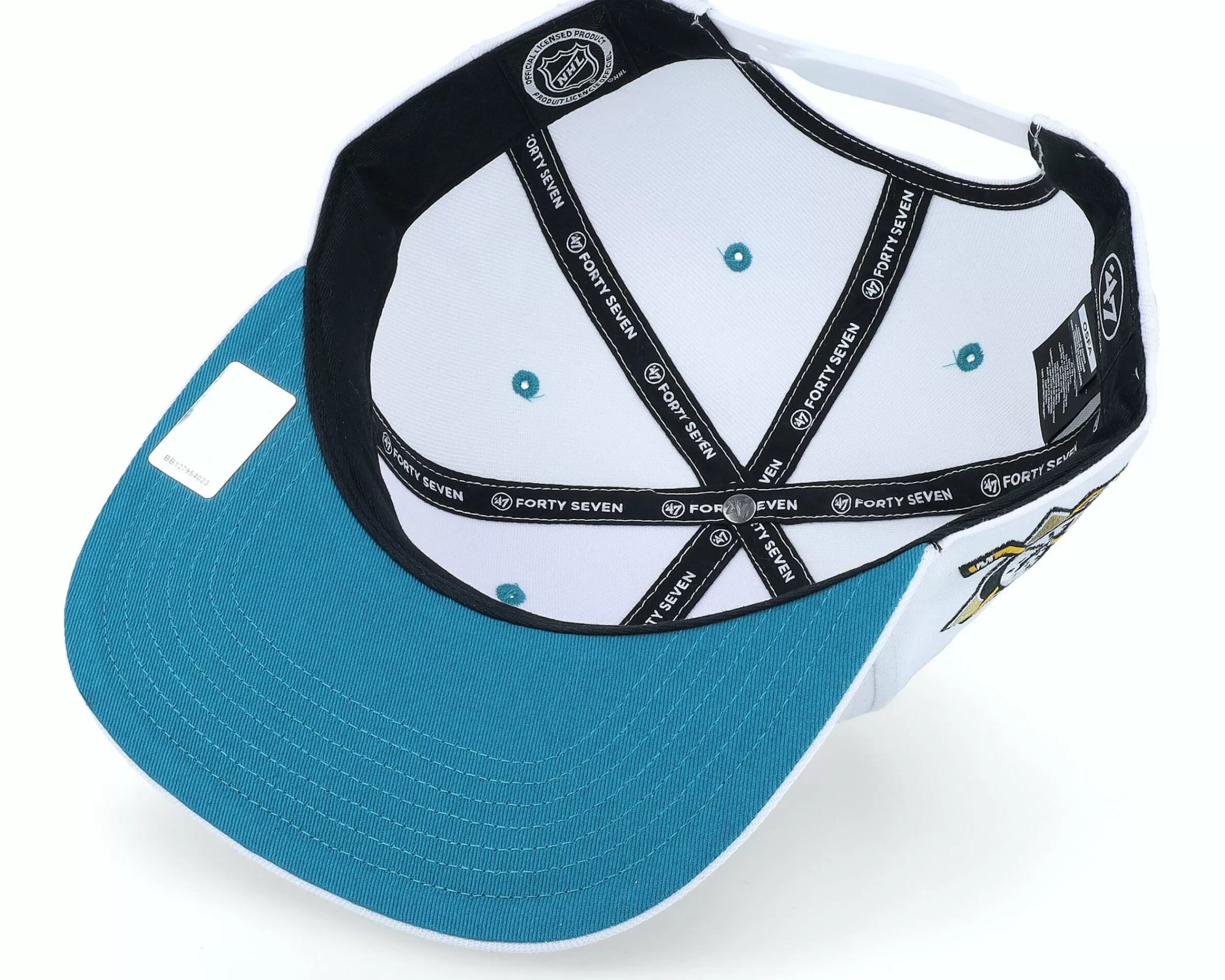 47 Brand Anaheim Ducks Nhl Crosstown Pop '47 Cap White Snapback - -Unisex Snapback