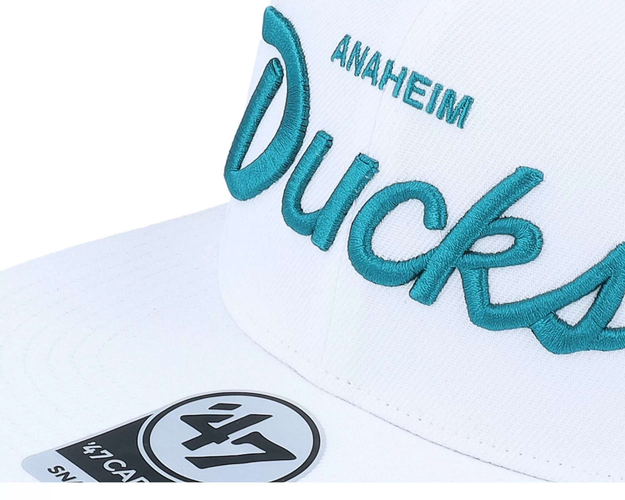 47 Brand Anaheim Ducks Nhl Crosstown Pop '47 Cap White Snapback - -Unisex Snapback