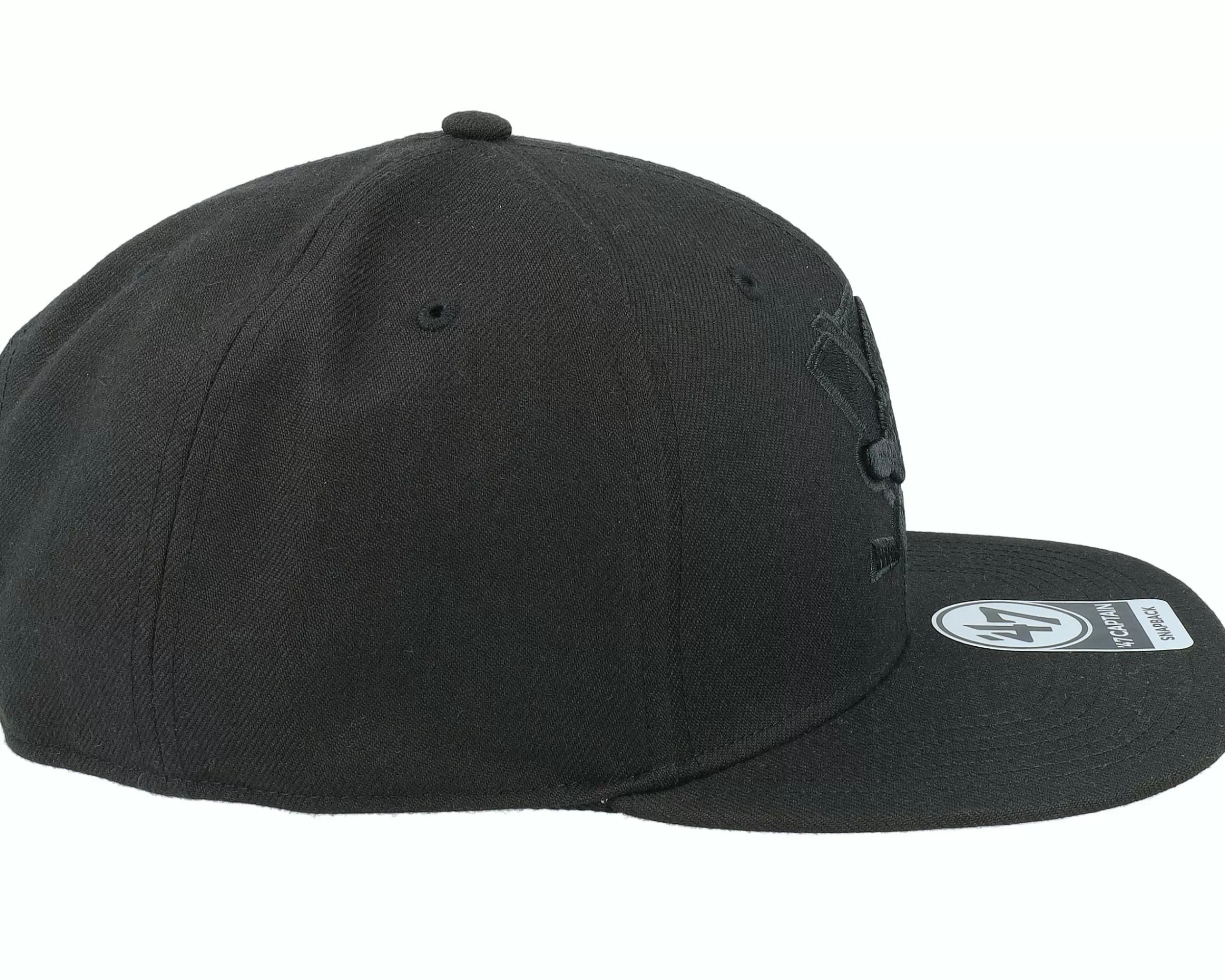 47 Brand Anaheim Ducks Nhl No Shot Captain Black Snapback - -Unisex Snapback