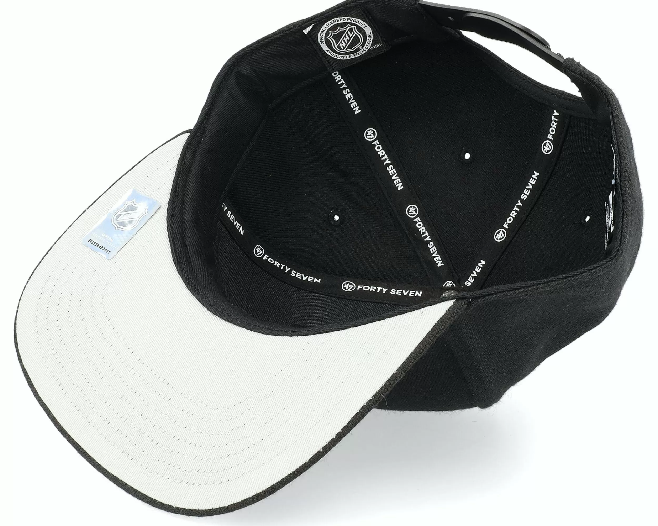 47 Brand Anaheim Ducks Nhl No Shot Captain Black Snapback - -Unisex Snapback