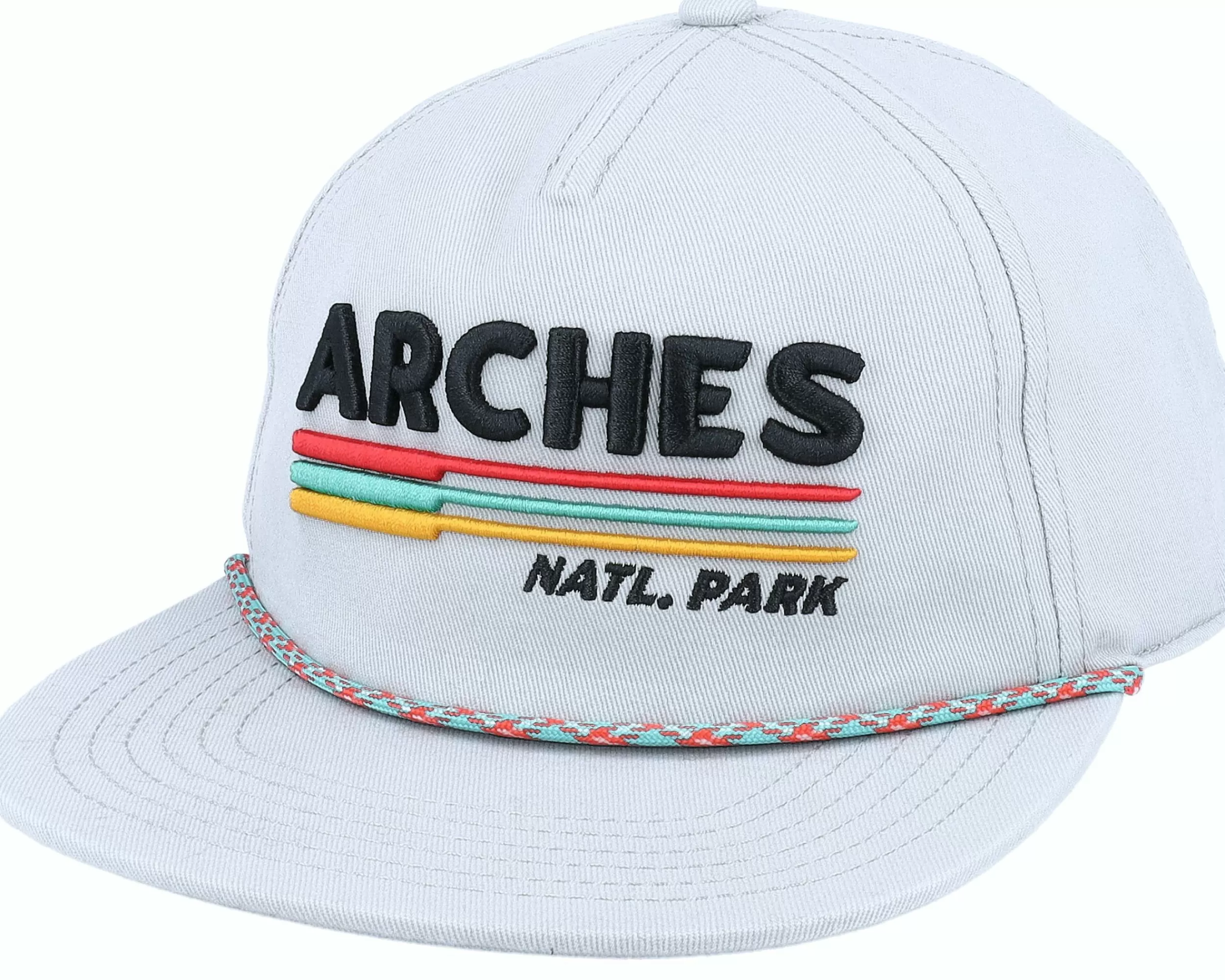 American Needle Arches Coachella Grey Snapback - -Unisex Snapback