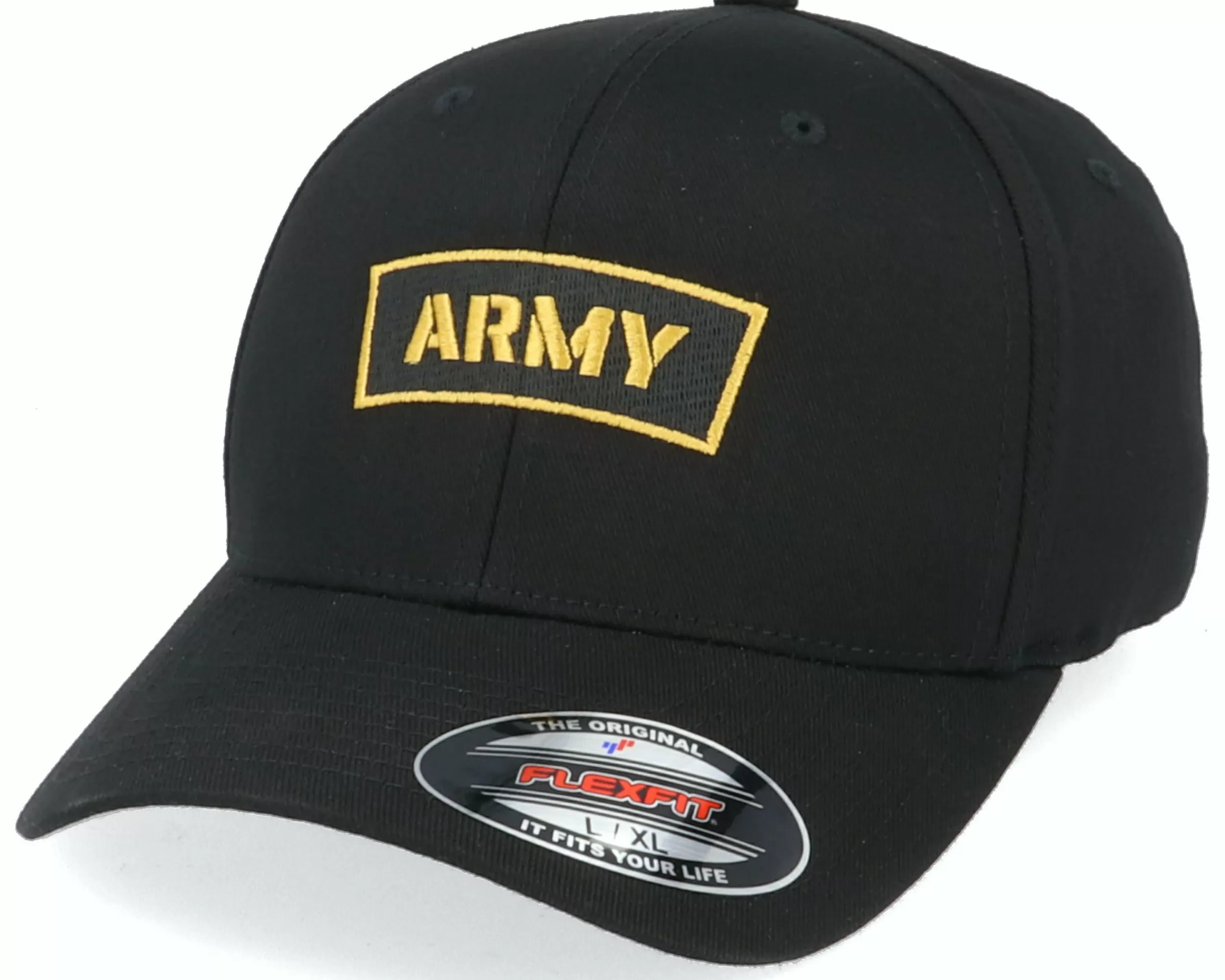 Army Head Army Insignia Black Flexfit - -Unisex Flexfit