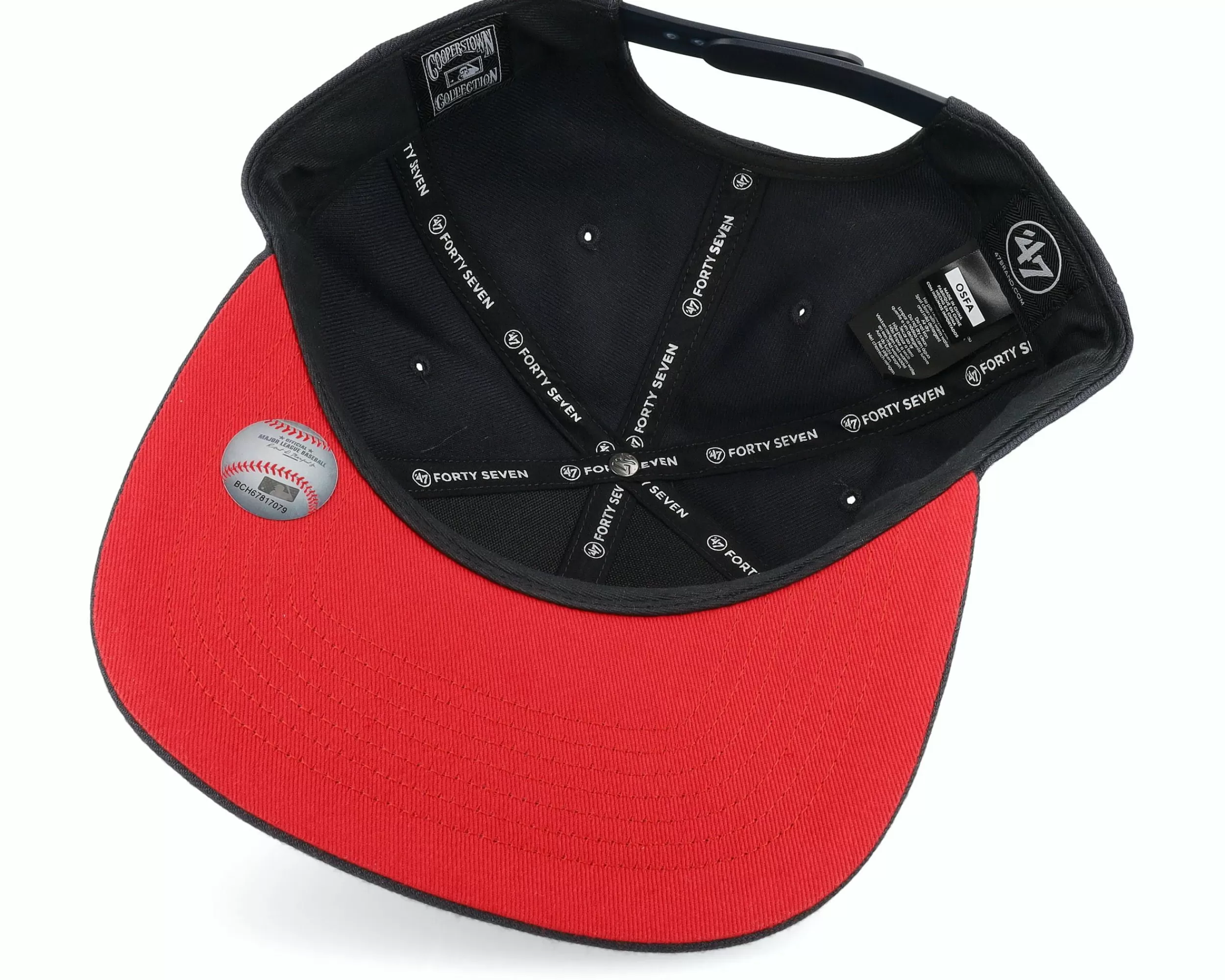 47 Brand Atlanta Braves Mlb Sure Shot Under Captain Navy Snapback - -Unisex Snapback