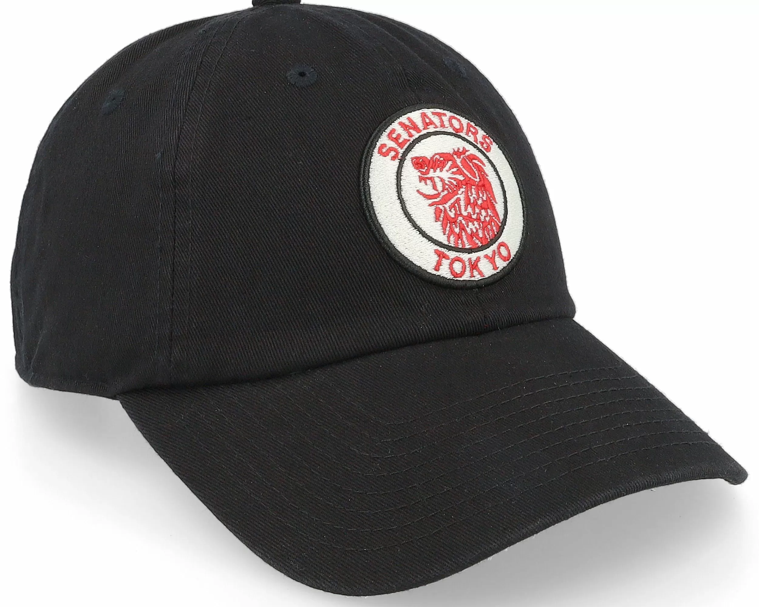 American Needle Ballpark Tokyo Senators Black Dad Cap - -Unisex Dad Cap