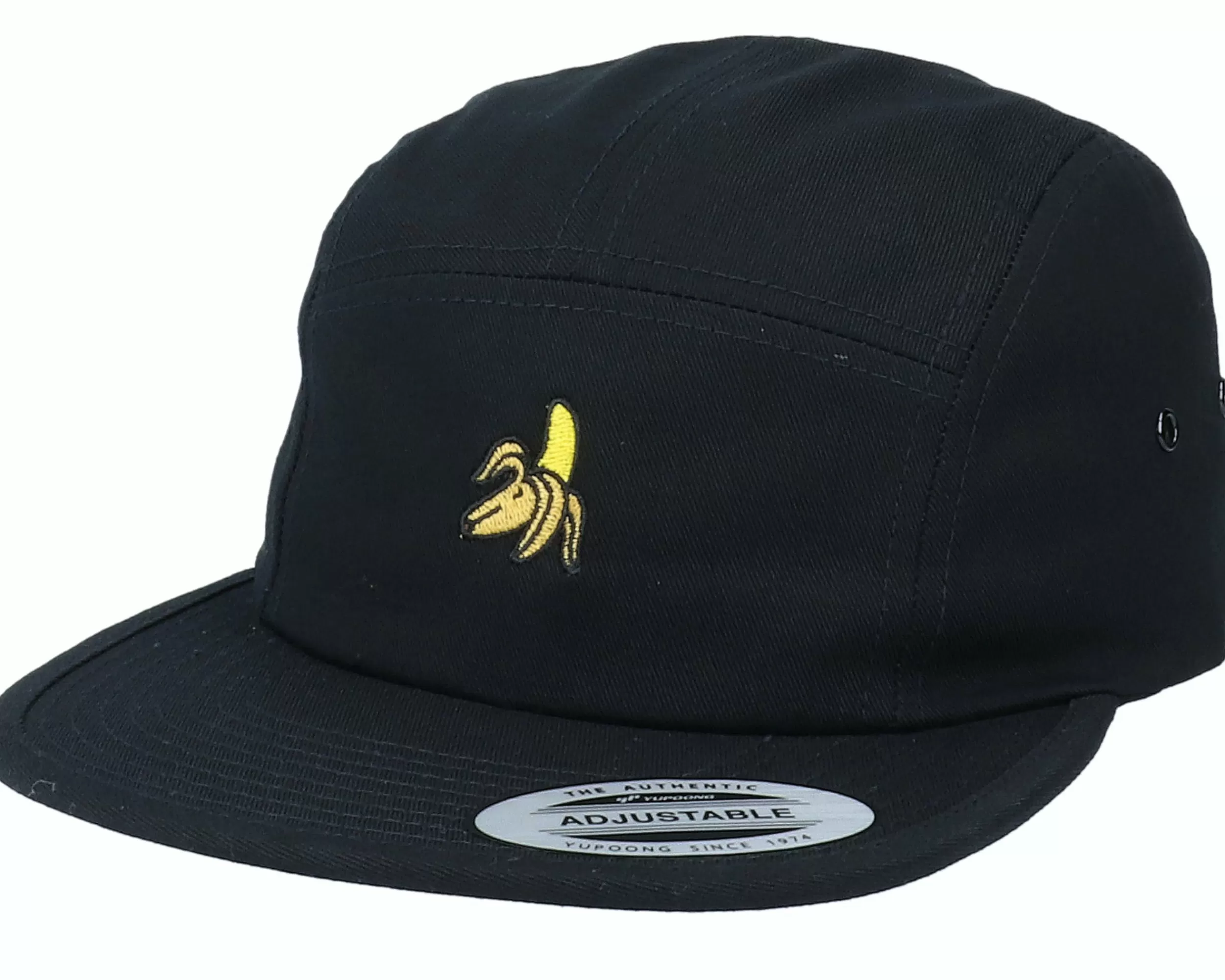 Iconic Banana Black 5-Panel - -Unisex 5-Panel