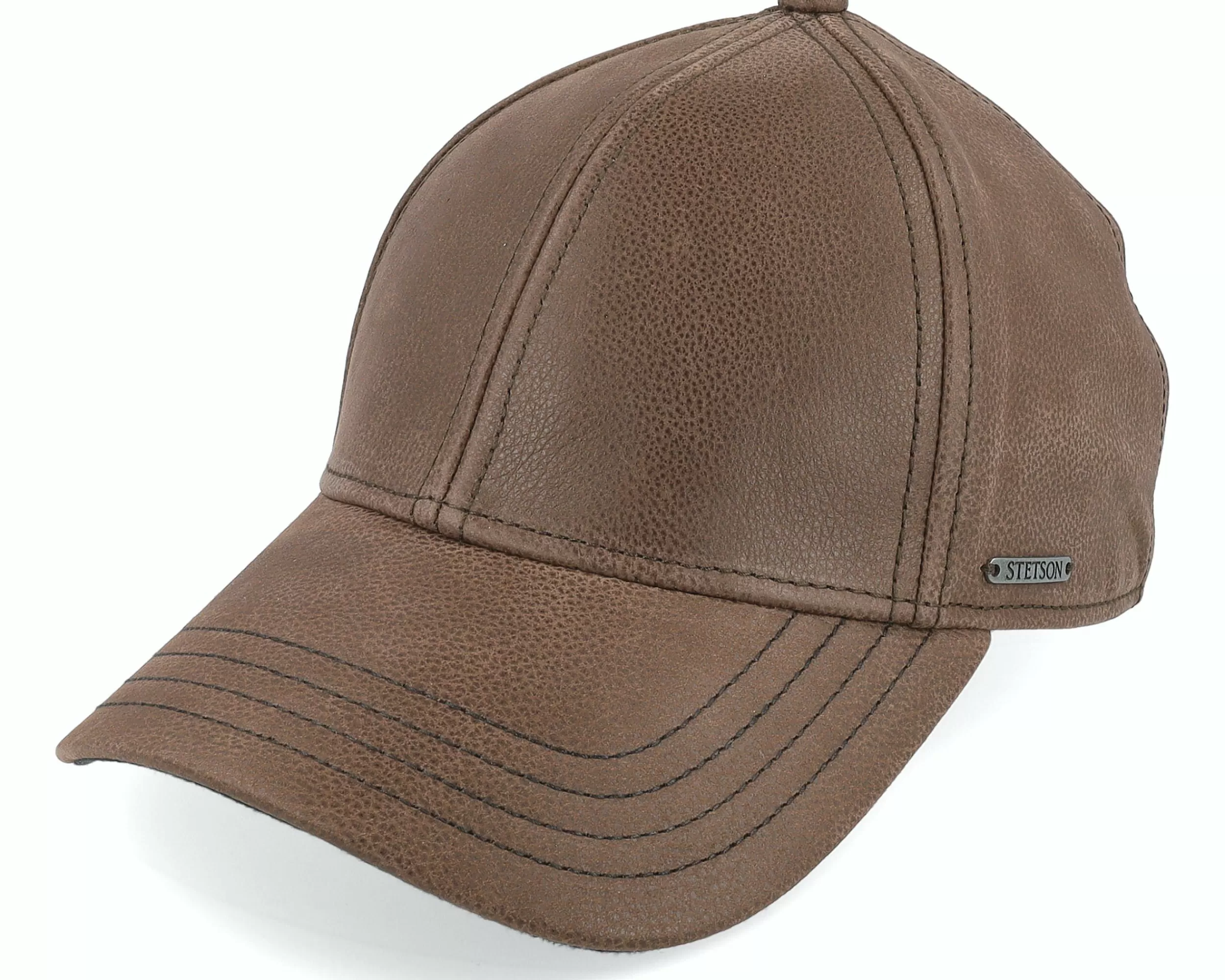 Stetson Baseball Cap Chevrette Cowhide Earflap Fitted - -Unisex Fitted