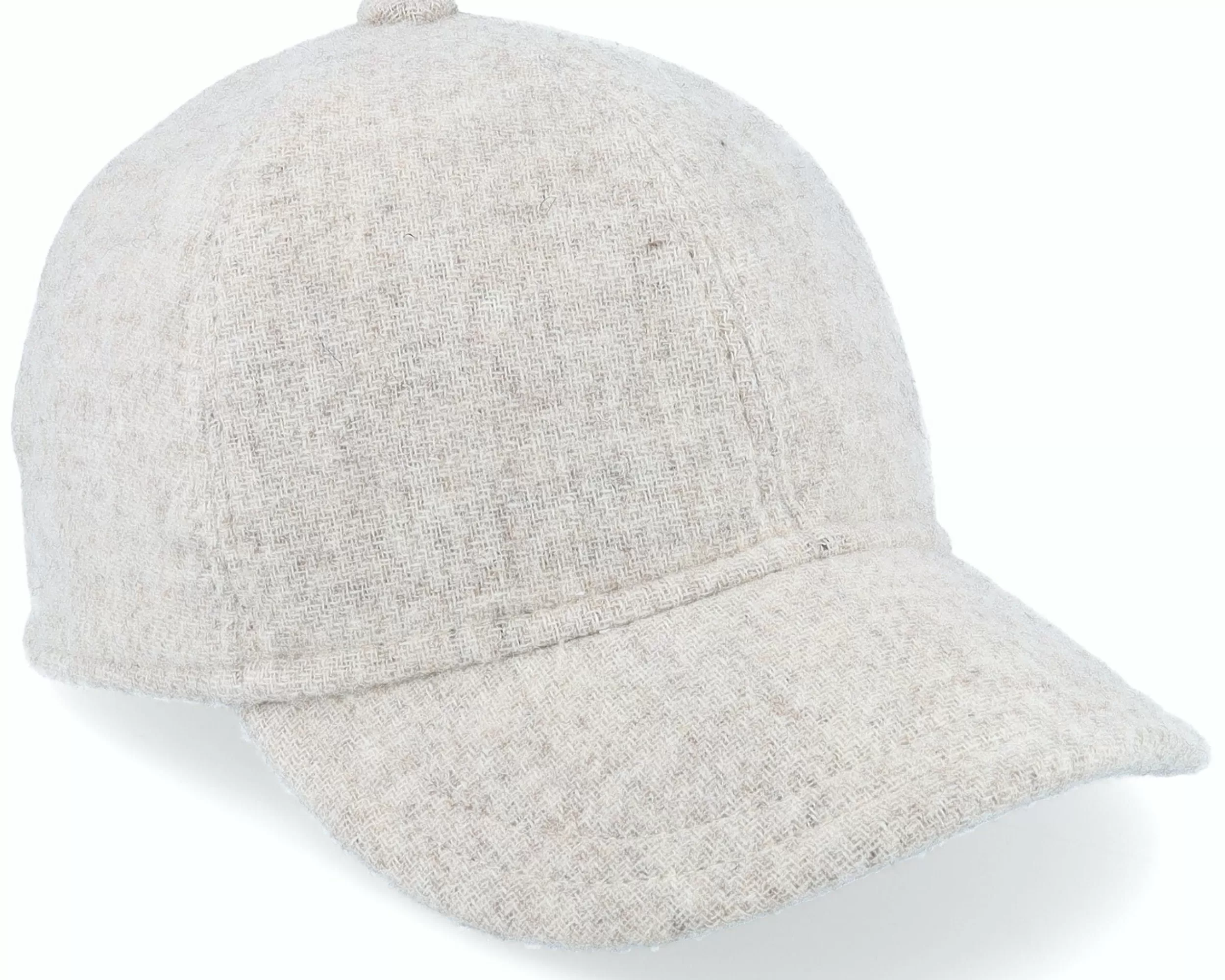 MJM Hats Baseball Eco Merino Wool Beige Flexfit - -Unisex Fitted