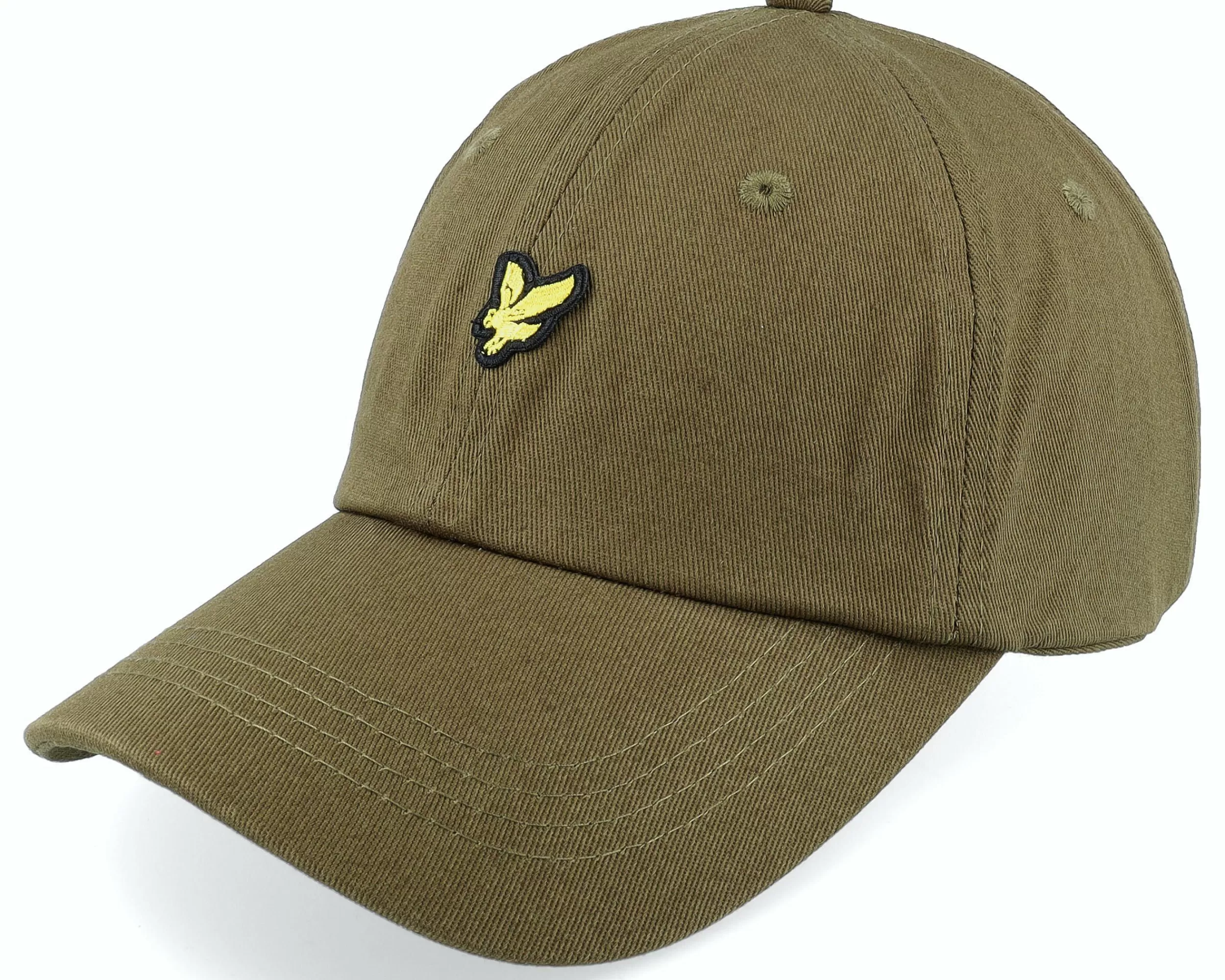 Lyle & Scott Baseball Olive Dad Cap - -Unisex Dad Cap