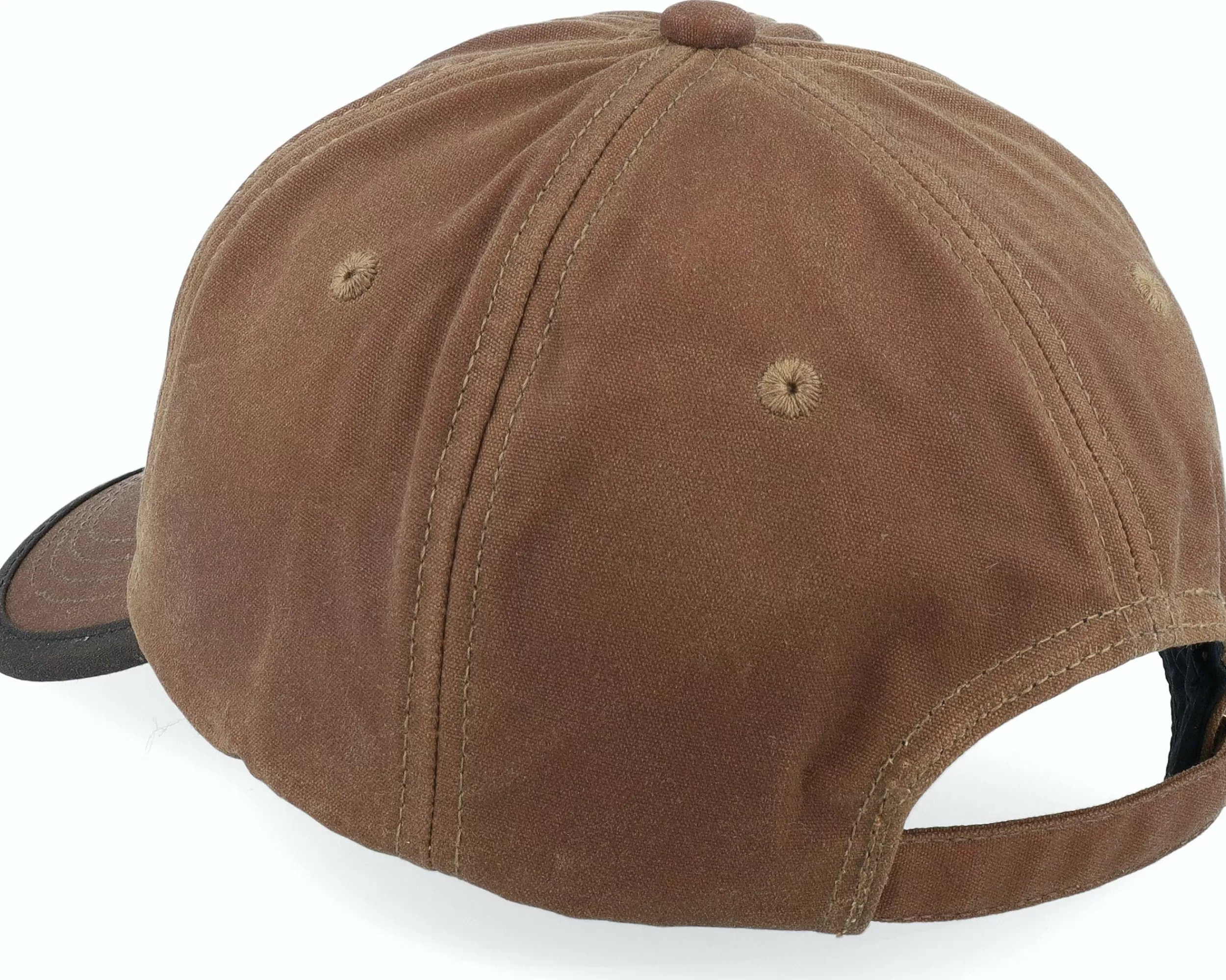 MJM Hats Bb Adventure 32 Waxed Cotton Beige Dad Cap - -Unisex Dad Cap