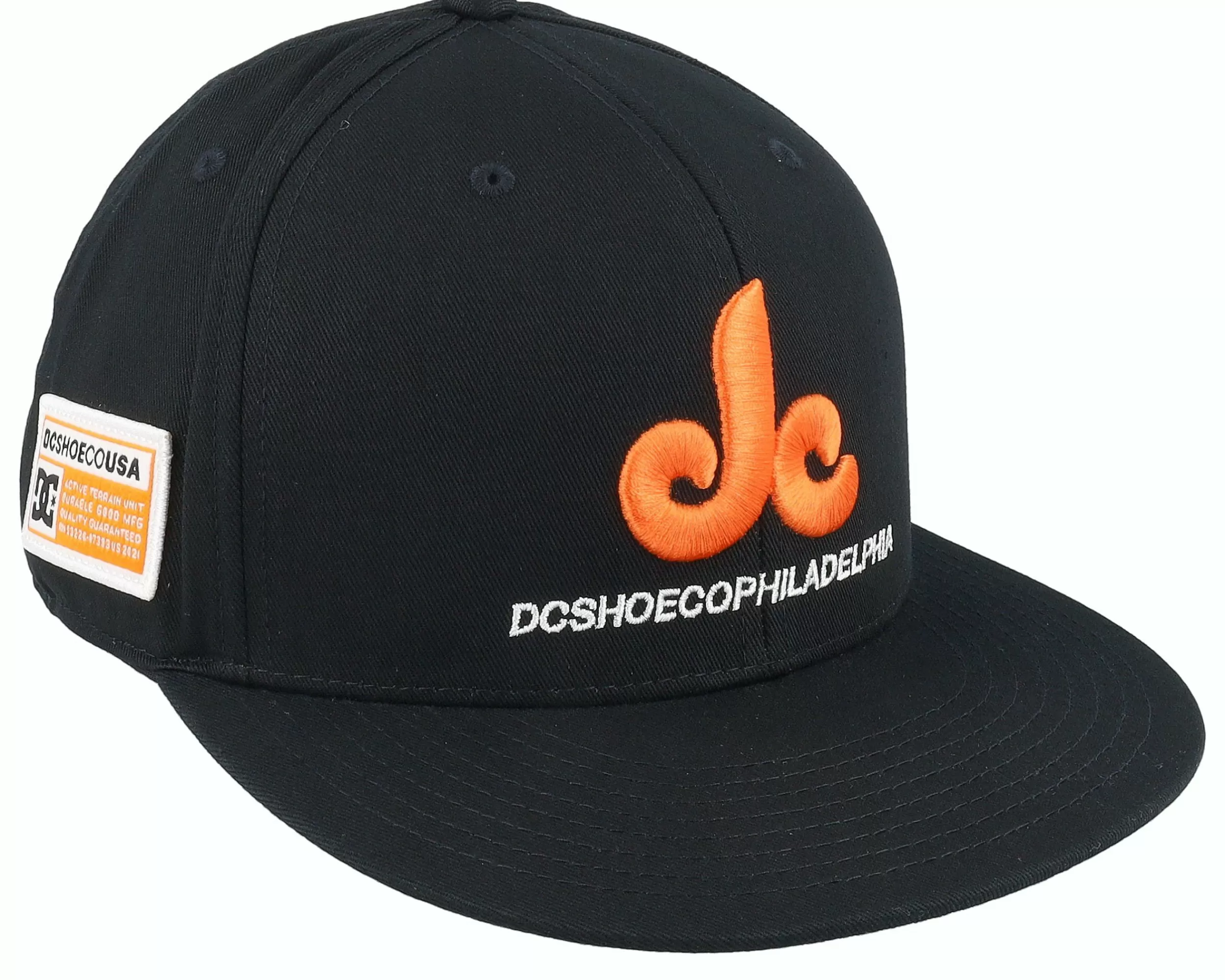 DC Bilyeu Cap S Black Fitted - -Unisex Fitted