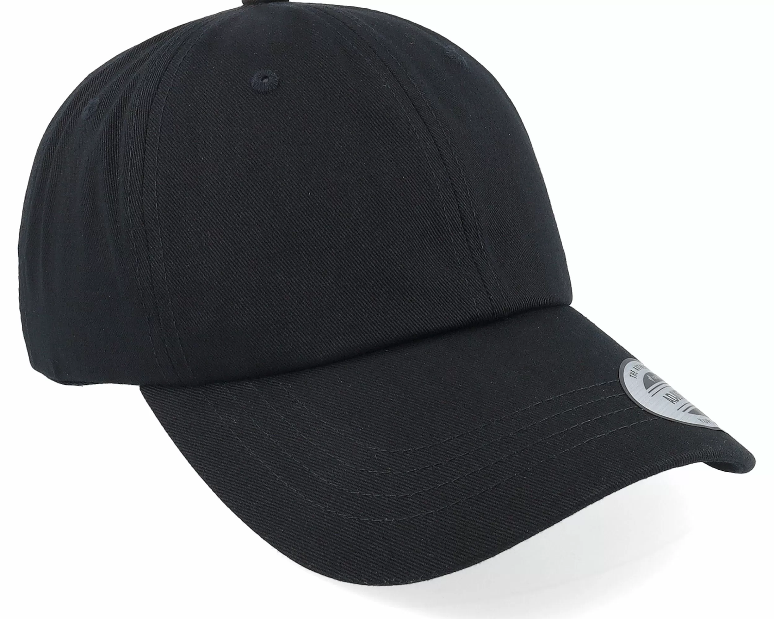 Yupoong Black Dad Cap - -Unisex Dad Cap