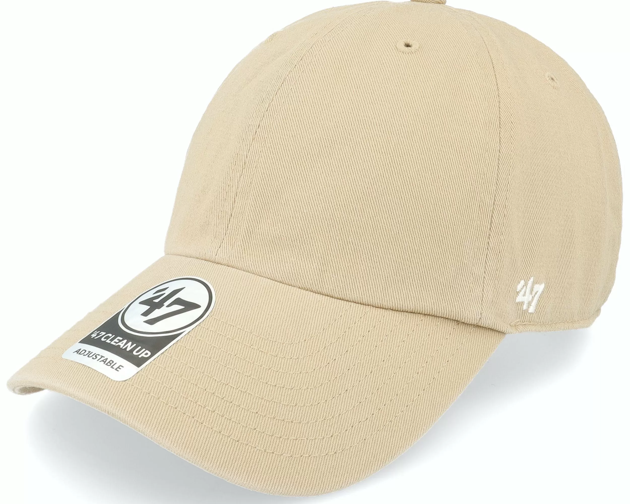 47 Brand Blank 47 Clean Up Khaki Dad Cap - -Unisex Dad Cap