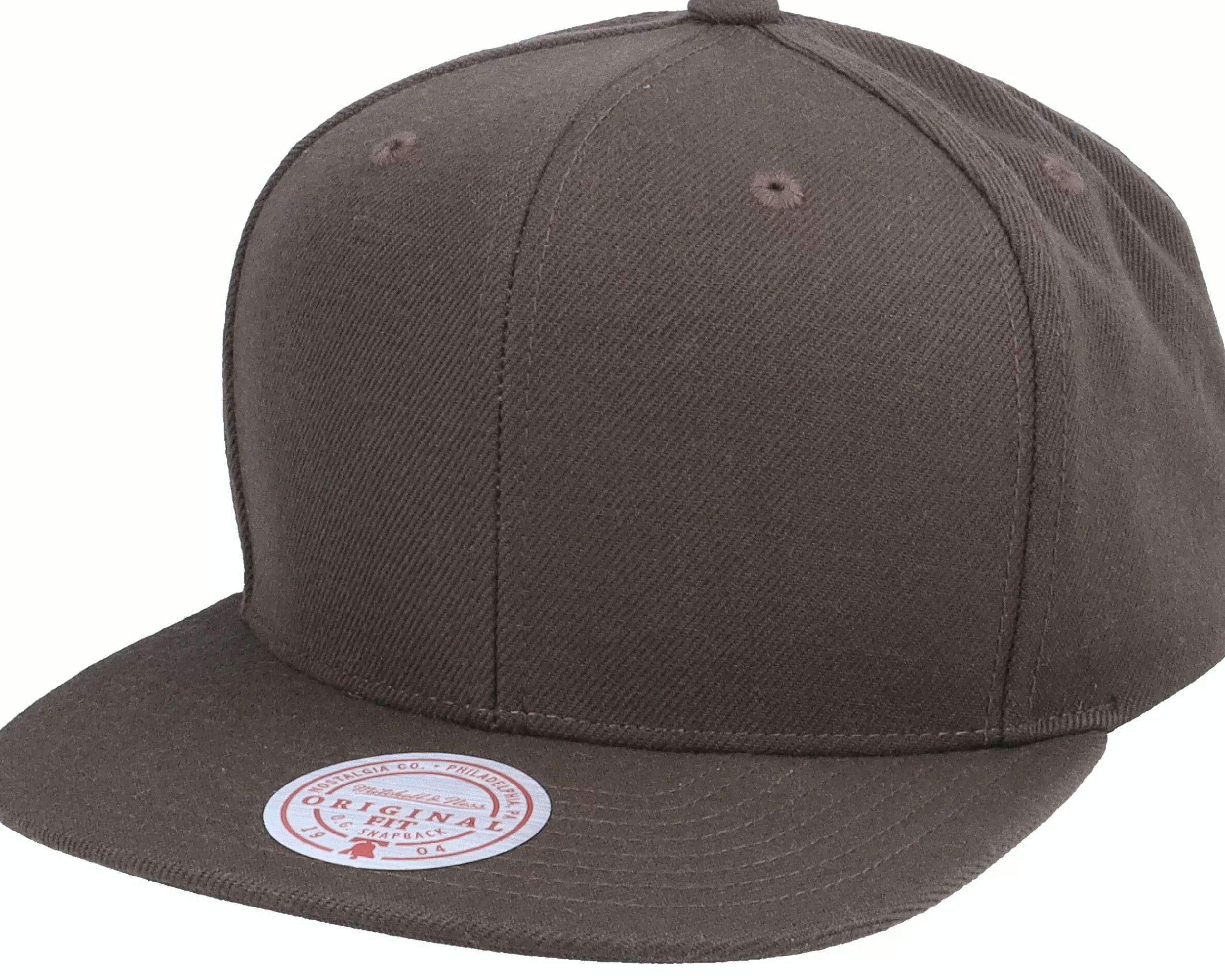 Mitchell & Ness Blank Brown Snapback - -Unisex Snapback