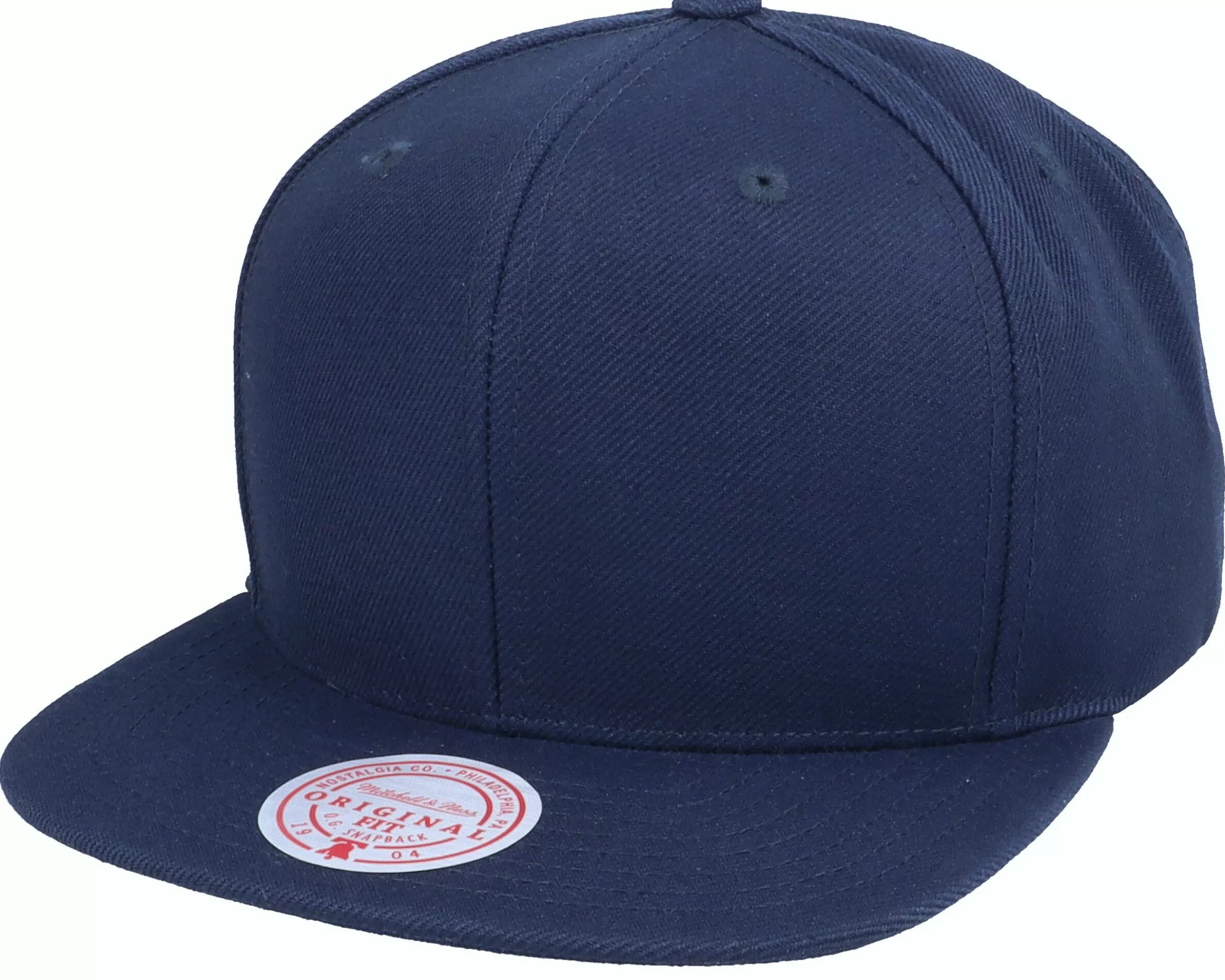 Mitchell & Ness Blank Navy Snapback - -Unisex Snapback