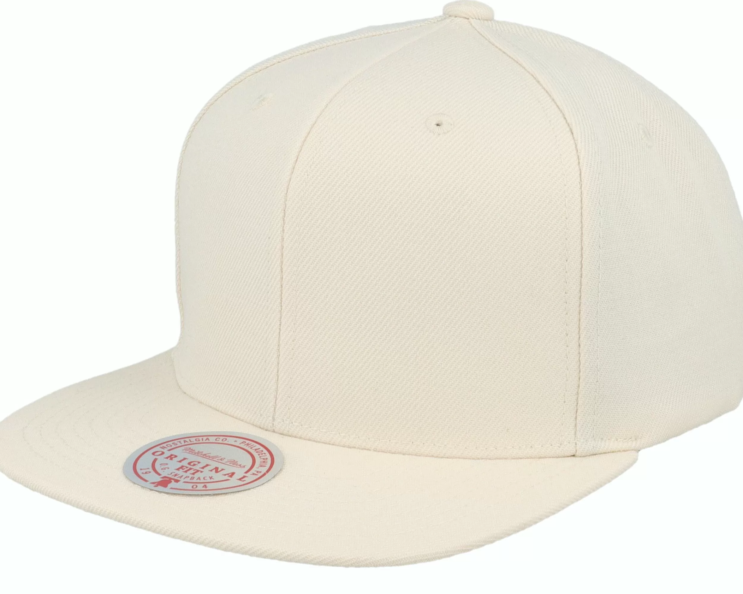 Mitchell & Ness Blank Off White Snapback - -Unisex Snapback