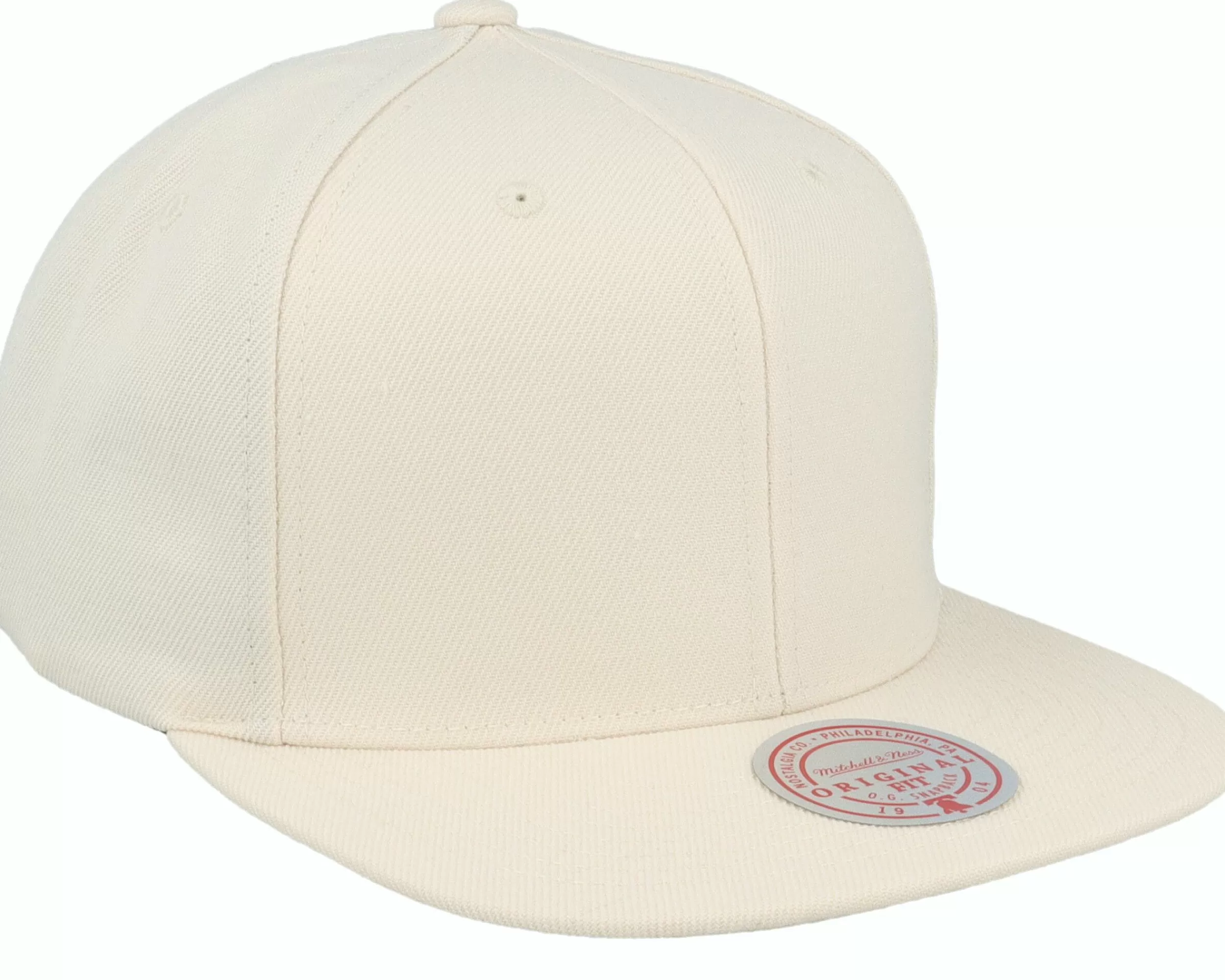 Mitchell & Ness Blank Off White Snapback - -Unisex Snapback