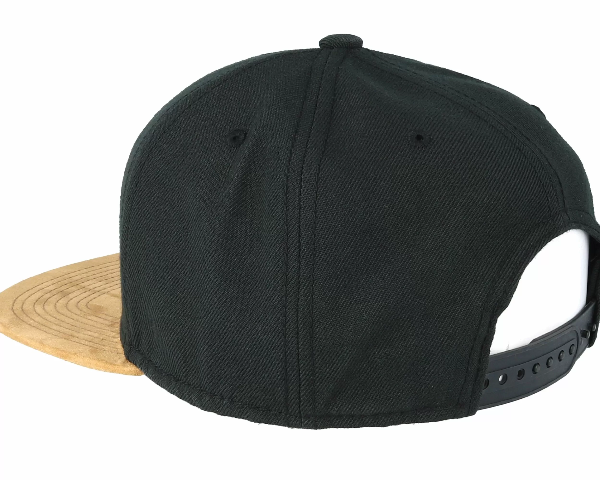 Equip Blank Suede Black Snapback - -Unisex Snapback