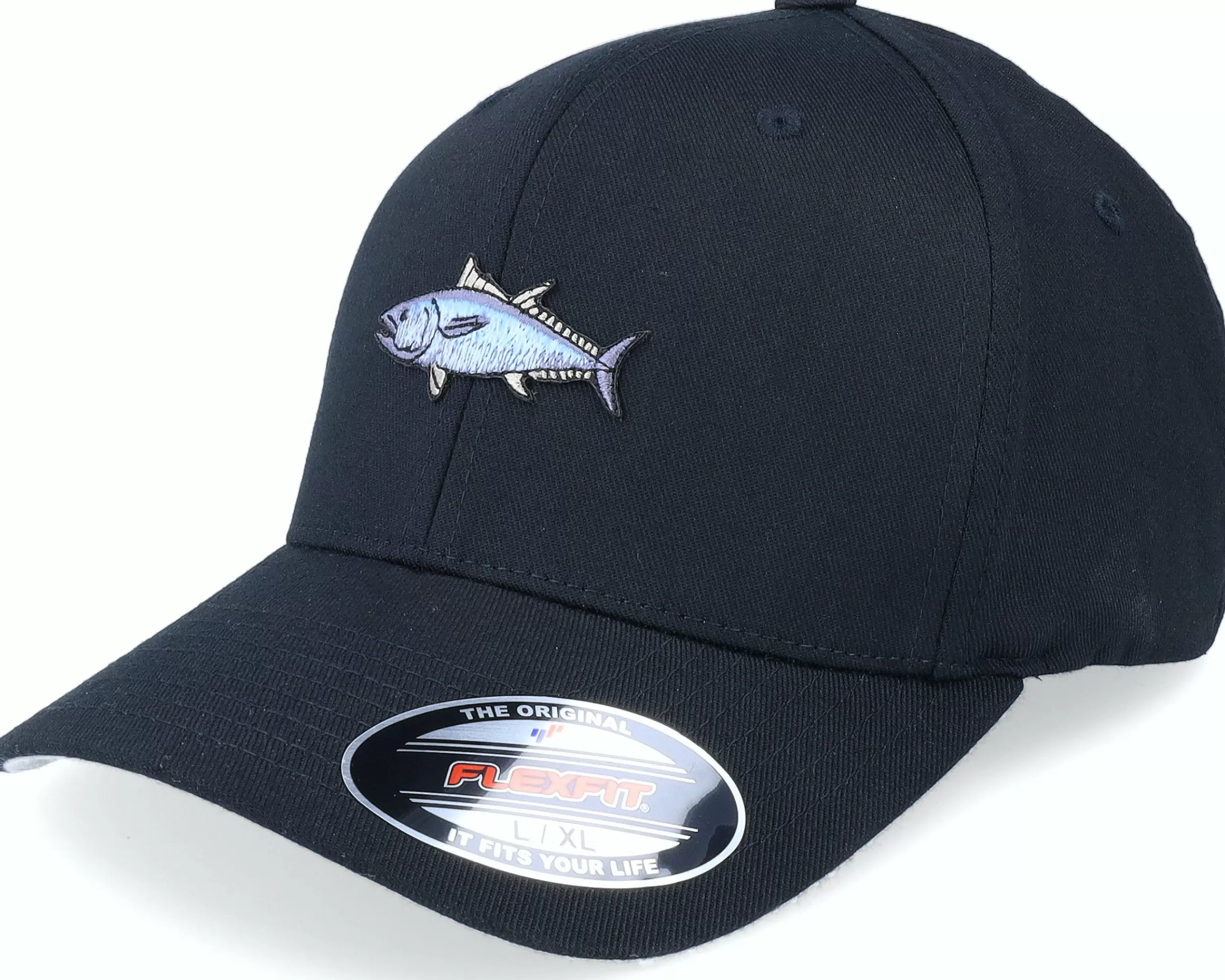 Skillfish Blue Fin Tuna Fish Black Flexfit - -Unisex Flexfit