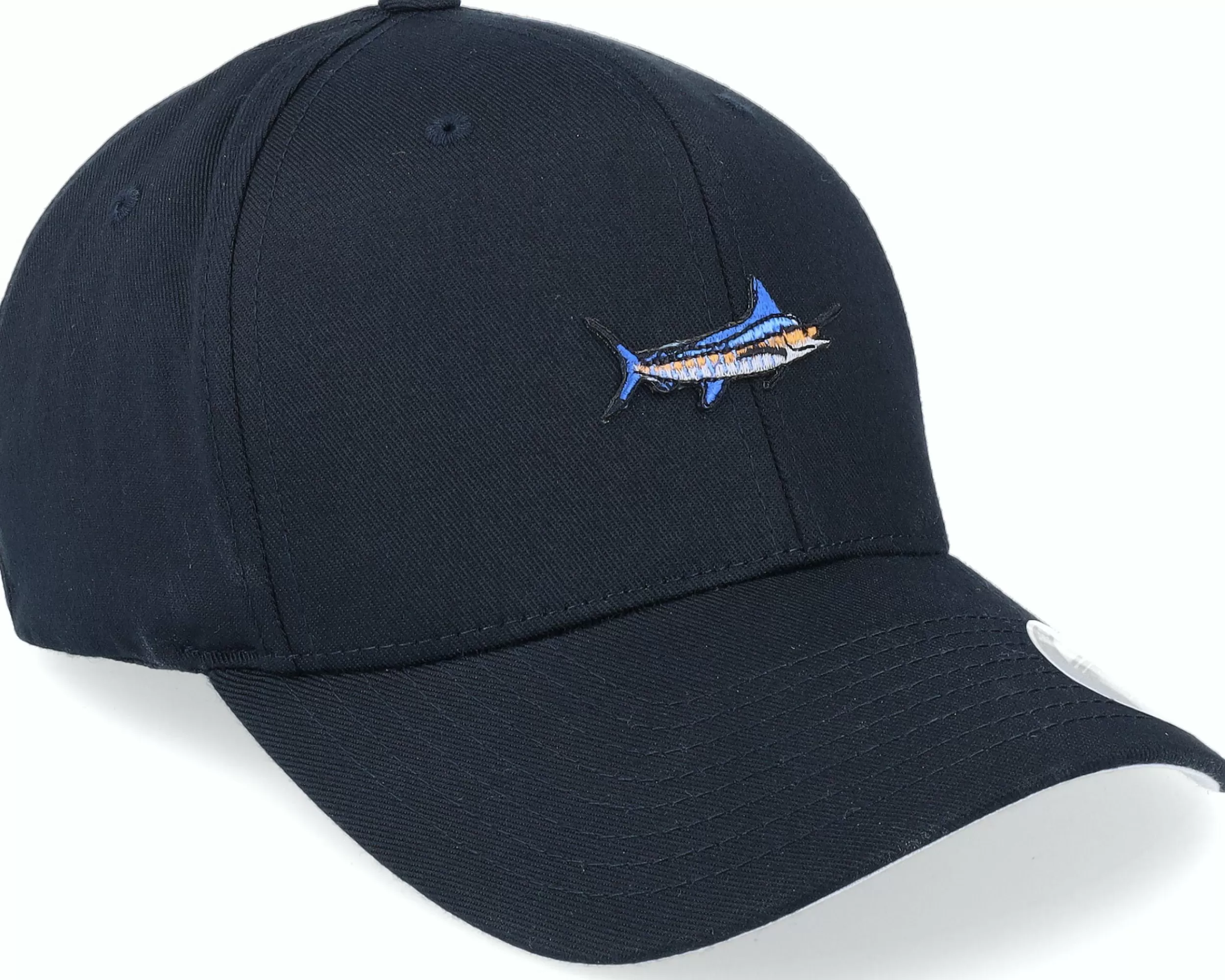 Skillfish Blue Marlin Fish Black Flexfit - -Unisex Flexfit