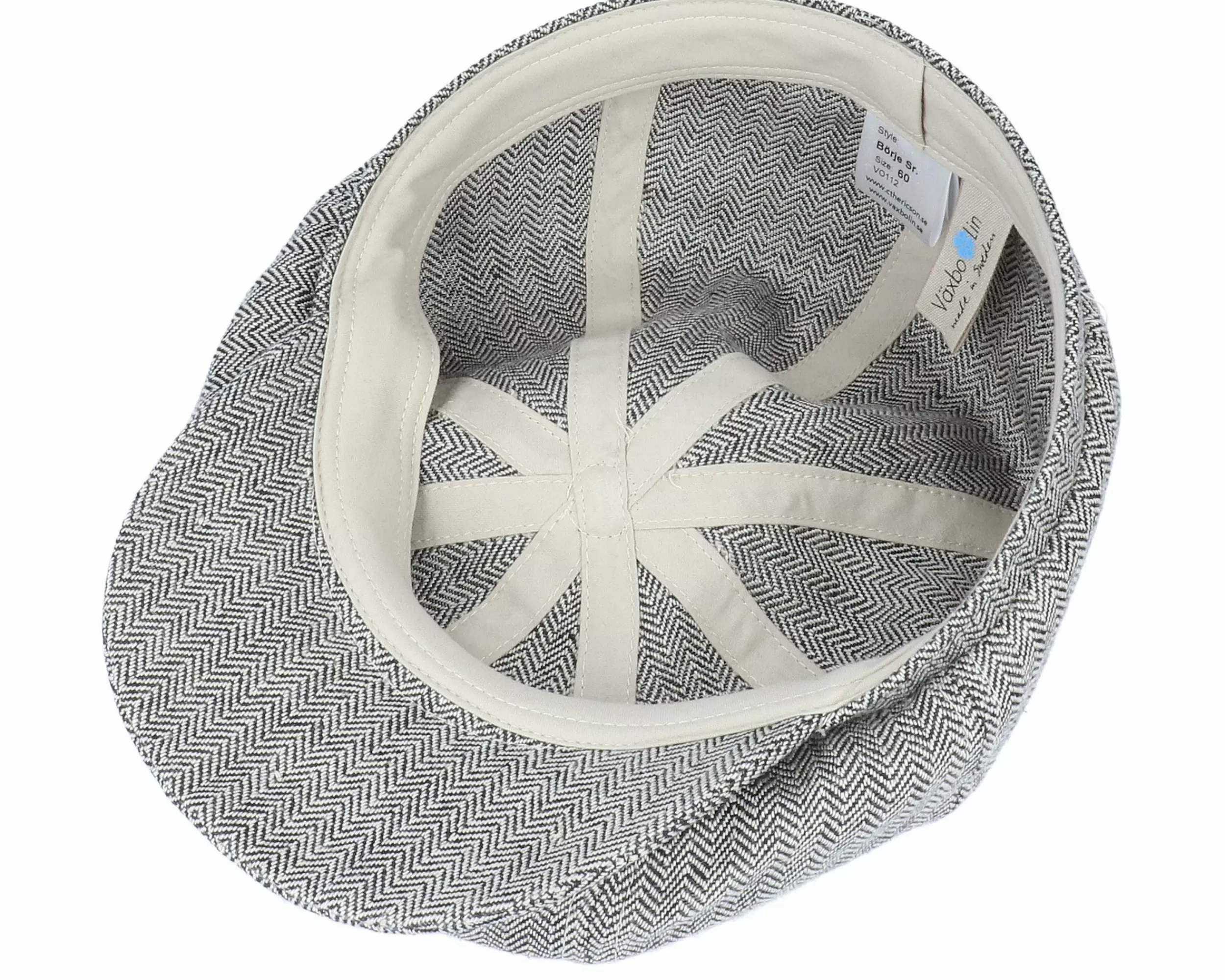 CTH Ericson Borje Vaxbo Lin Rodven Black Flat Cap - -Unisex Flat Caps