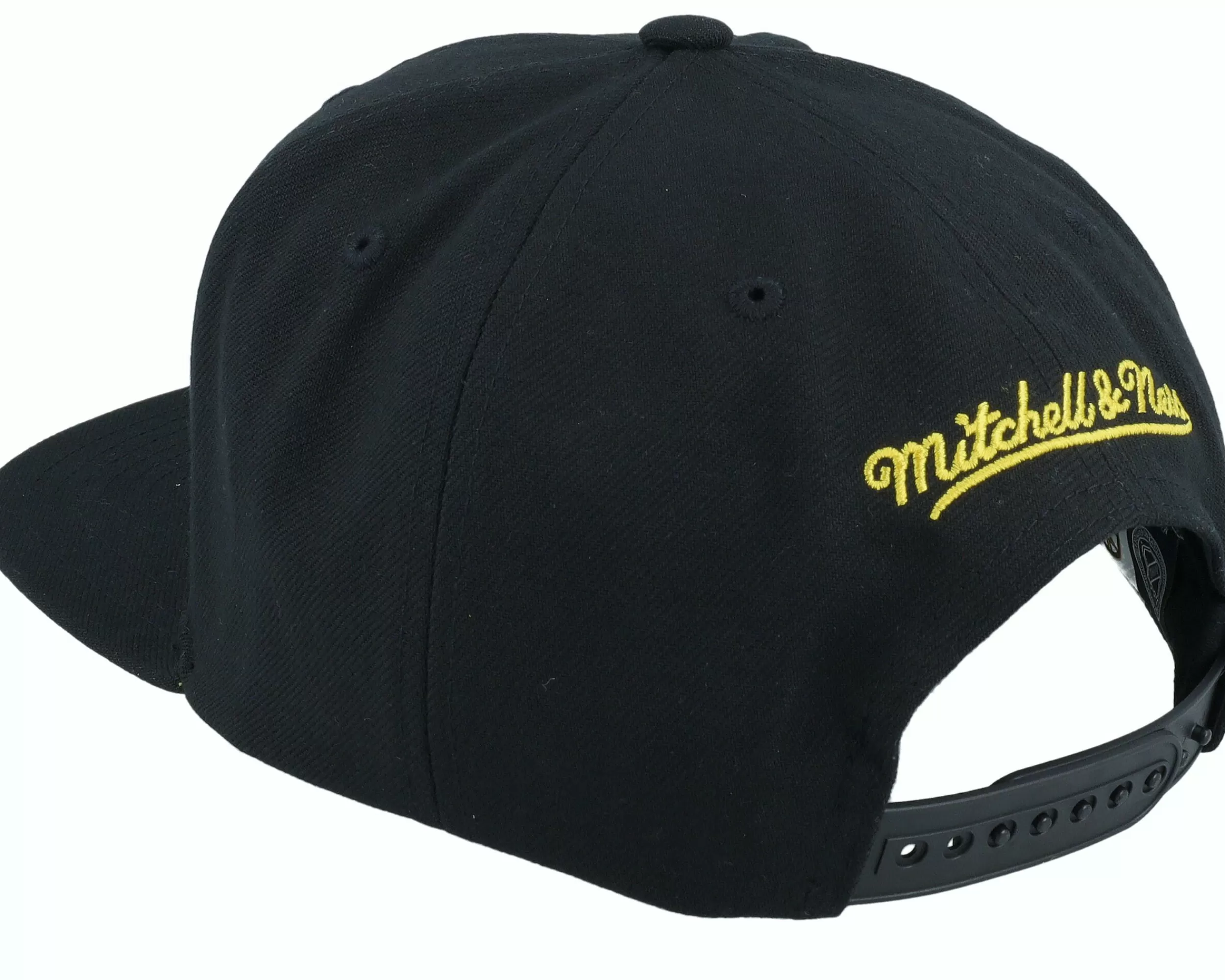Mitchell & Ness Boston Bruins Big Face 7.0 Vintage Black Snapback - -Unisex Snapback