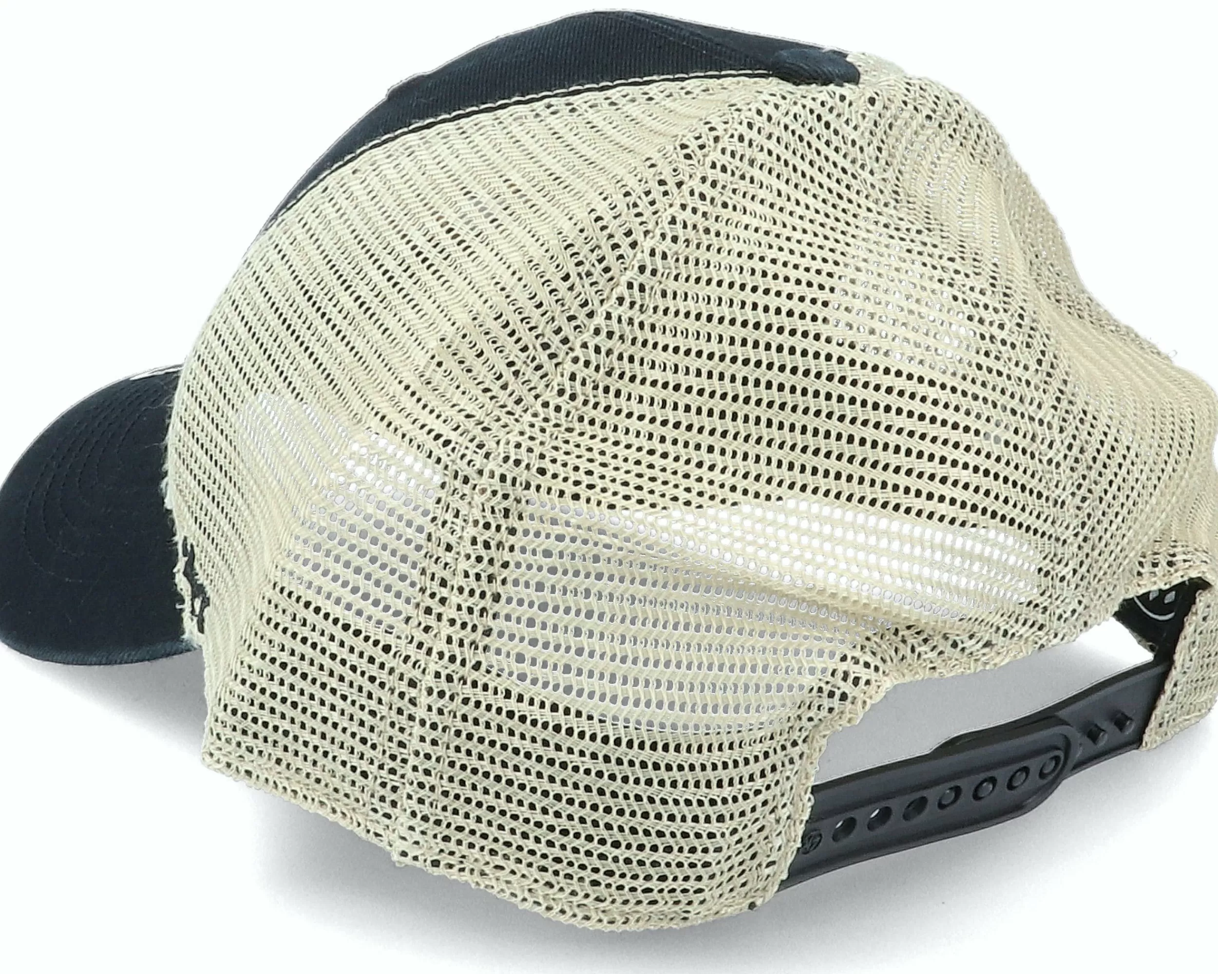 47 Brand Boston Bruins Flagship Wash Mvp Black/Beige Trucker - -Unisex Trucker