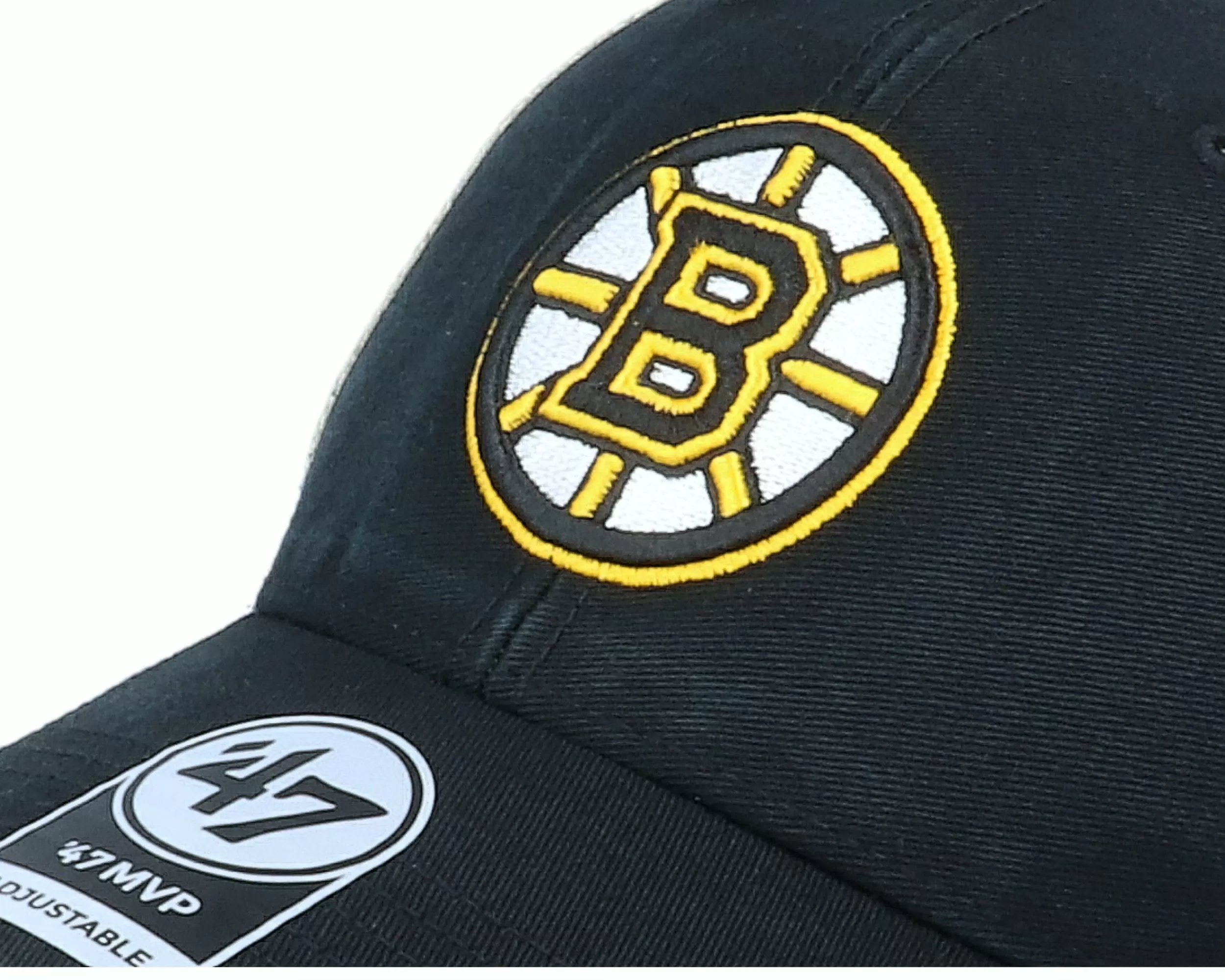47 Brand Boston Bruins Flagship Wash Mvp Black/Beige Trucker - -Unisex Trucker
