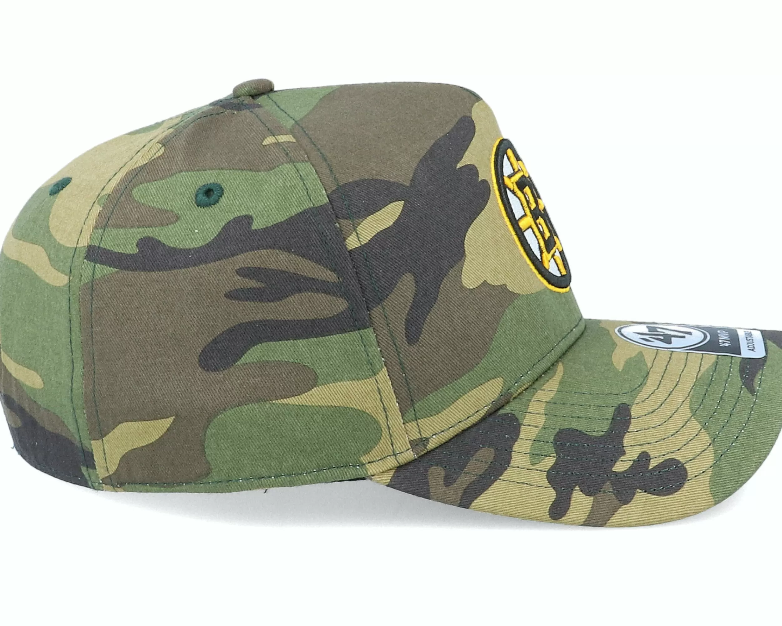 47 Brand Boston Bruins Grove Mvp Dt Camo Adjustable - -Unisex Adjustable