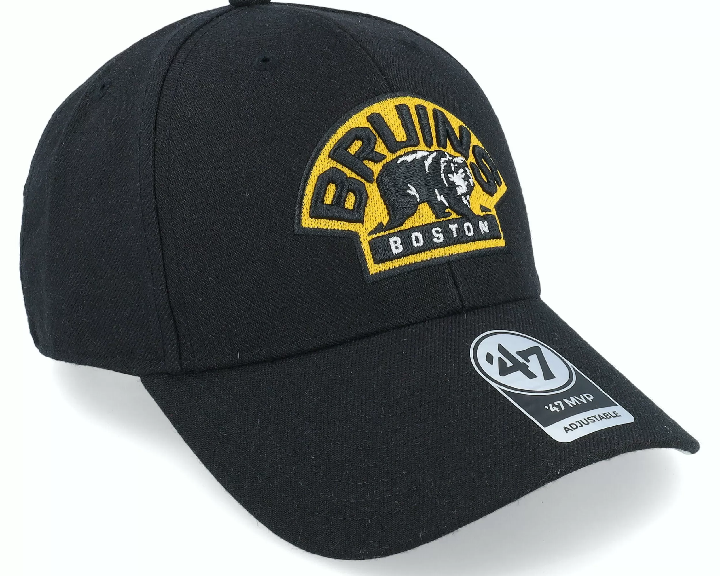 47 Brand Boston Bruins Mvp Black/Yellow Adjustable - -Unisex Adjustable